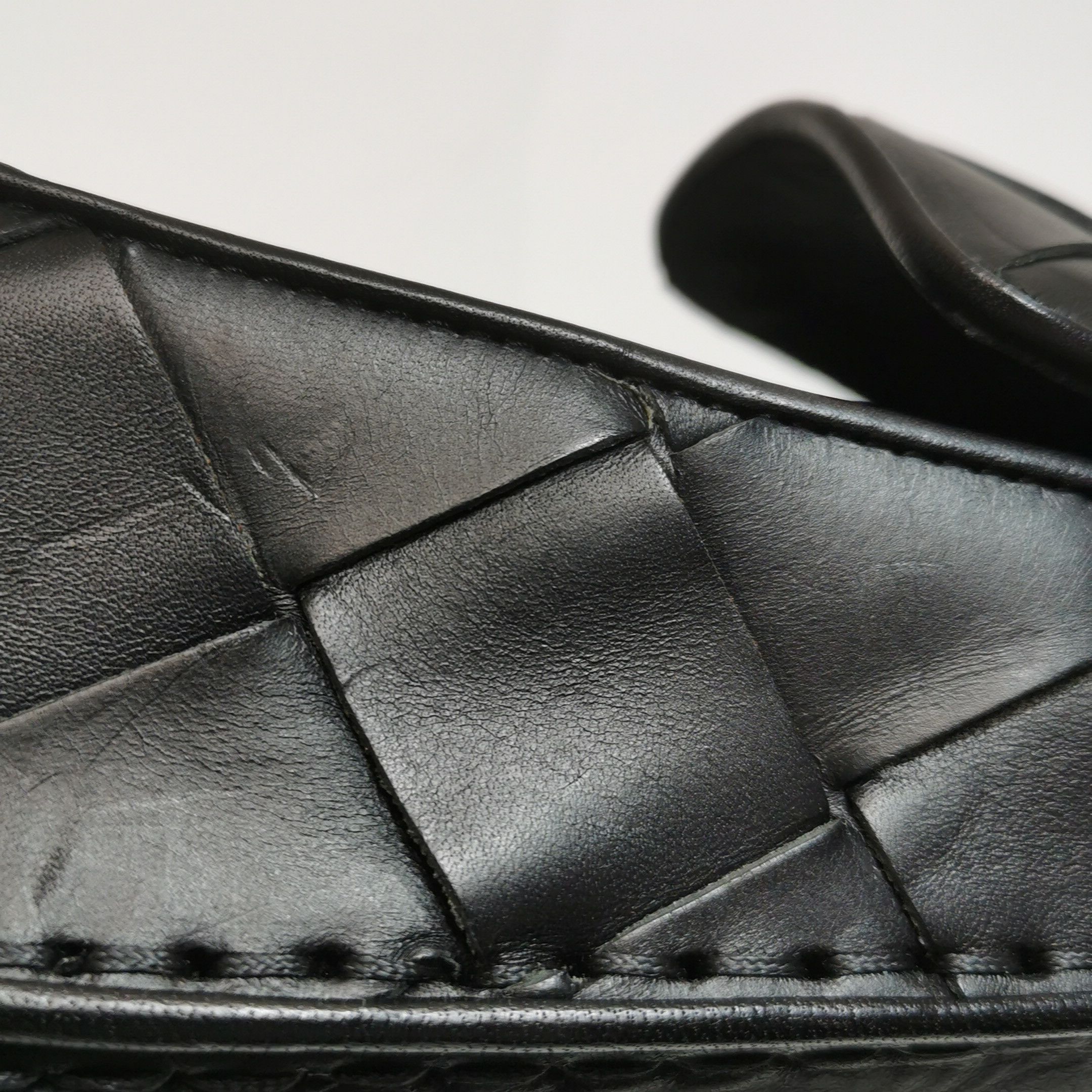 Bottega Veneta Bottega Veneta Intrecciato Leather Loafers 39.5 Size US 6 / EU 39 - 10 Thumbnail