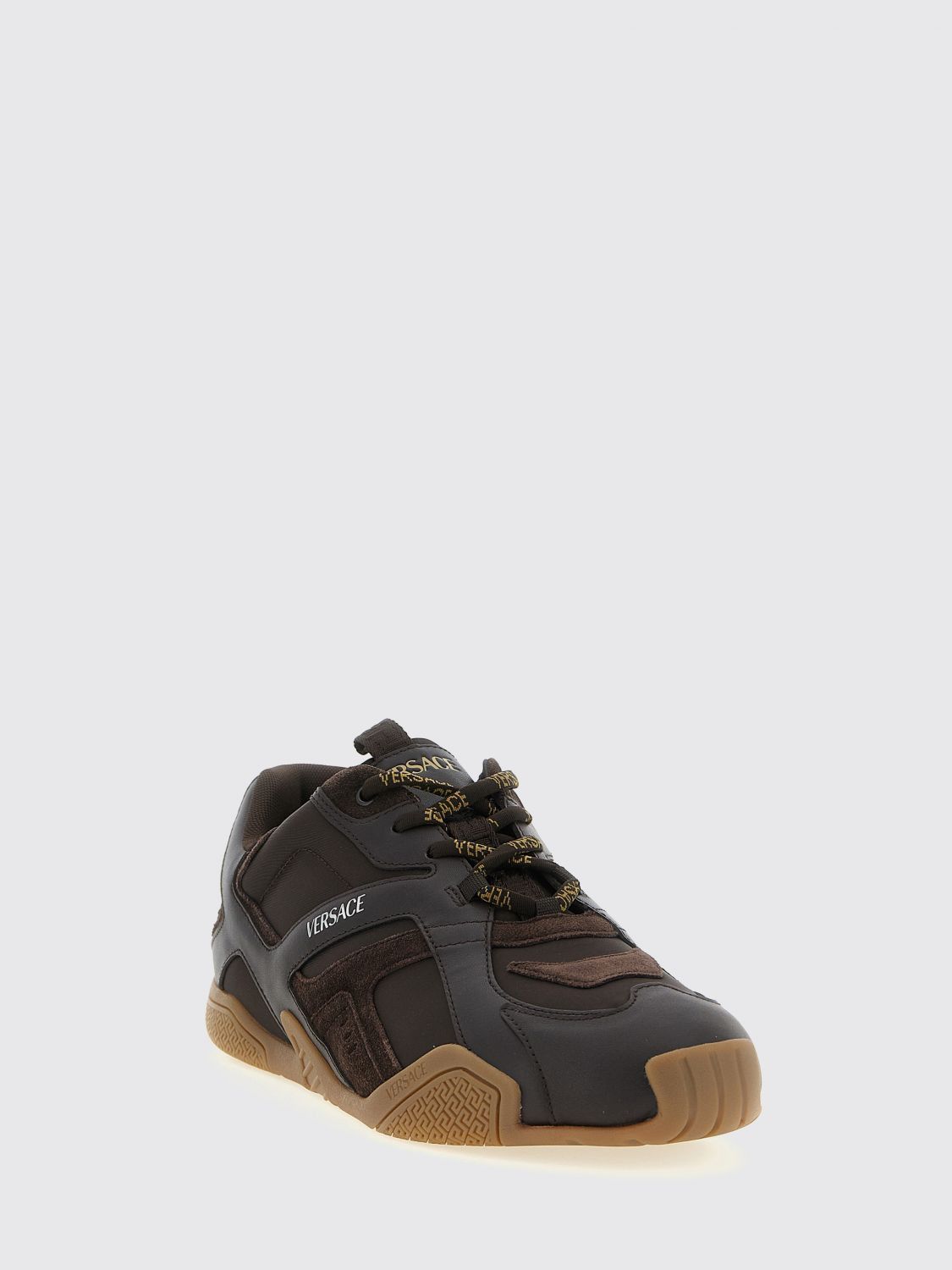 Versace Versace Sneakers Men Brown Size US 10 / EU 43 - 2 Thumbnail