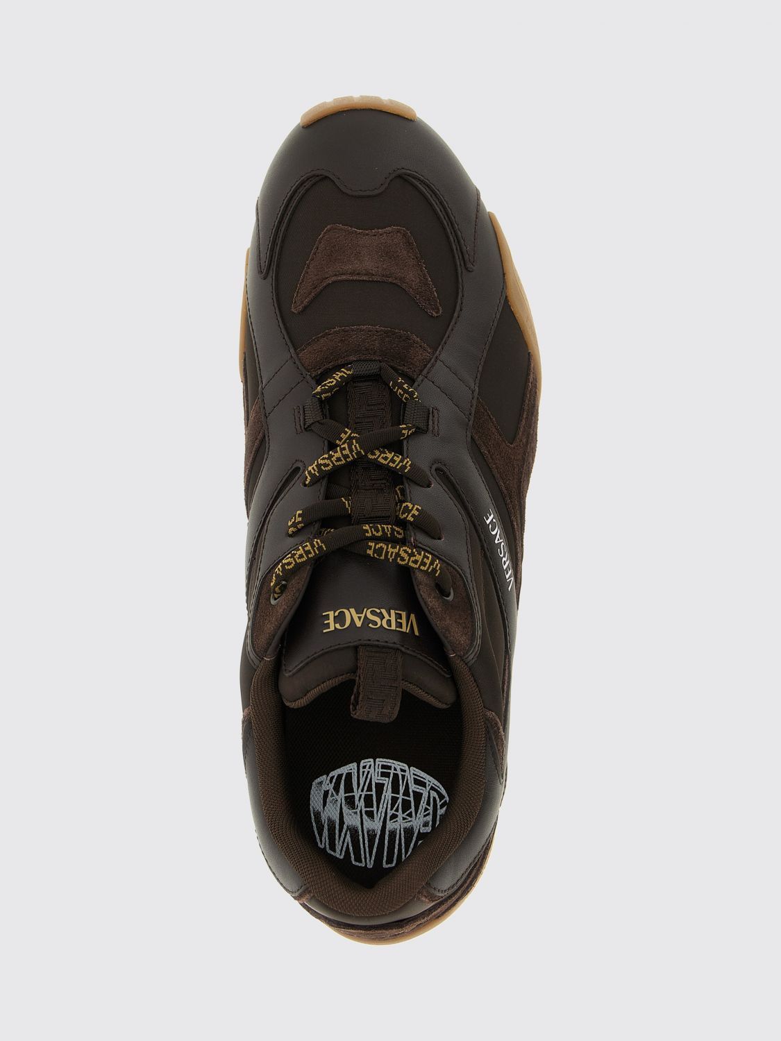 Versace Versace Sneakers Men Brown Size US 11 / EU 44 - 4 Thumbnail