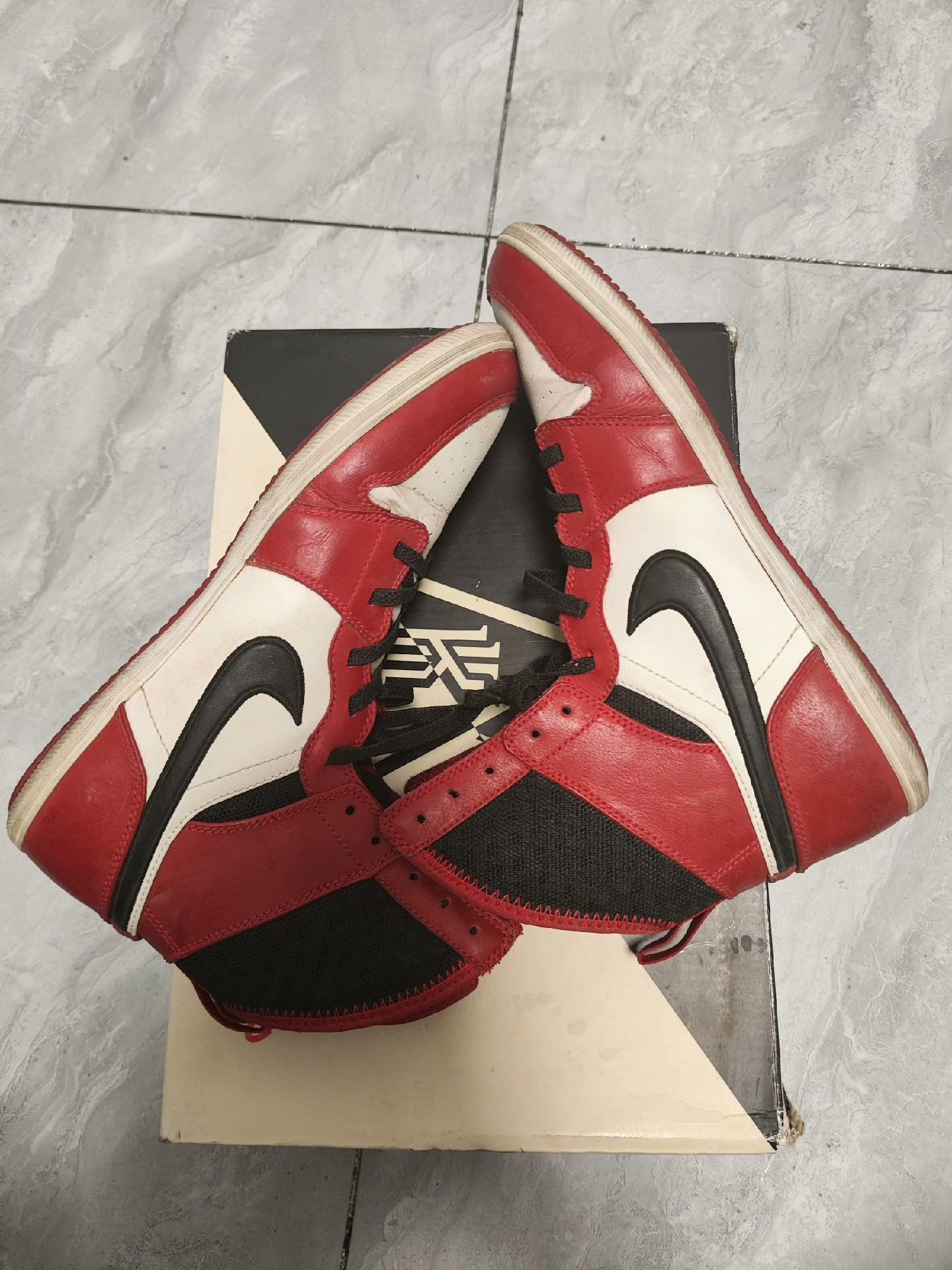 Jordan Brand Jordan Brand Rare Red Hitop Sneakers us_8 Women Size US 8 / IT 38 - 5 Thumbnail