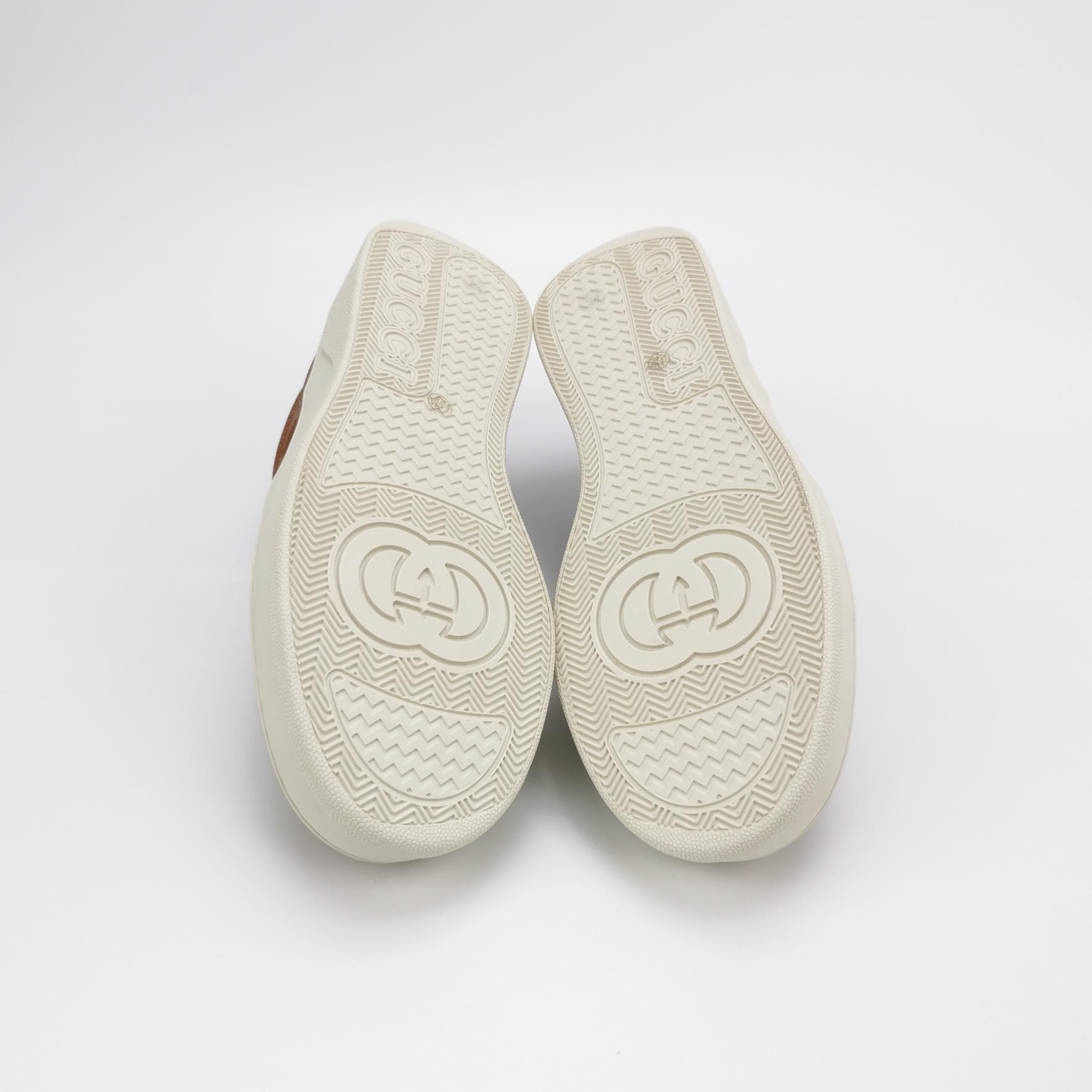 Gucci Gucci Double G Leather Platform Sneakers 40.5 Size US 7 / EU 40 - 6 Thumbnail