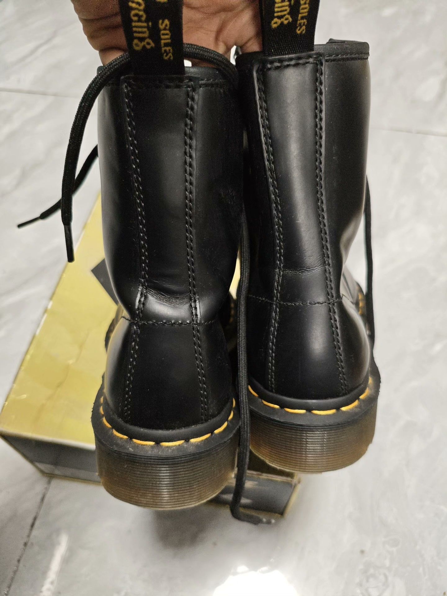 Dr. Martens Dr. Martens Casual Black Boots us_7 Women Size US 7 / IT 37 - 7 Thumbnail