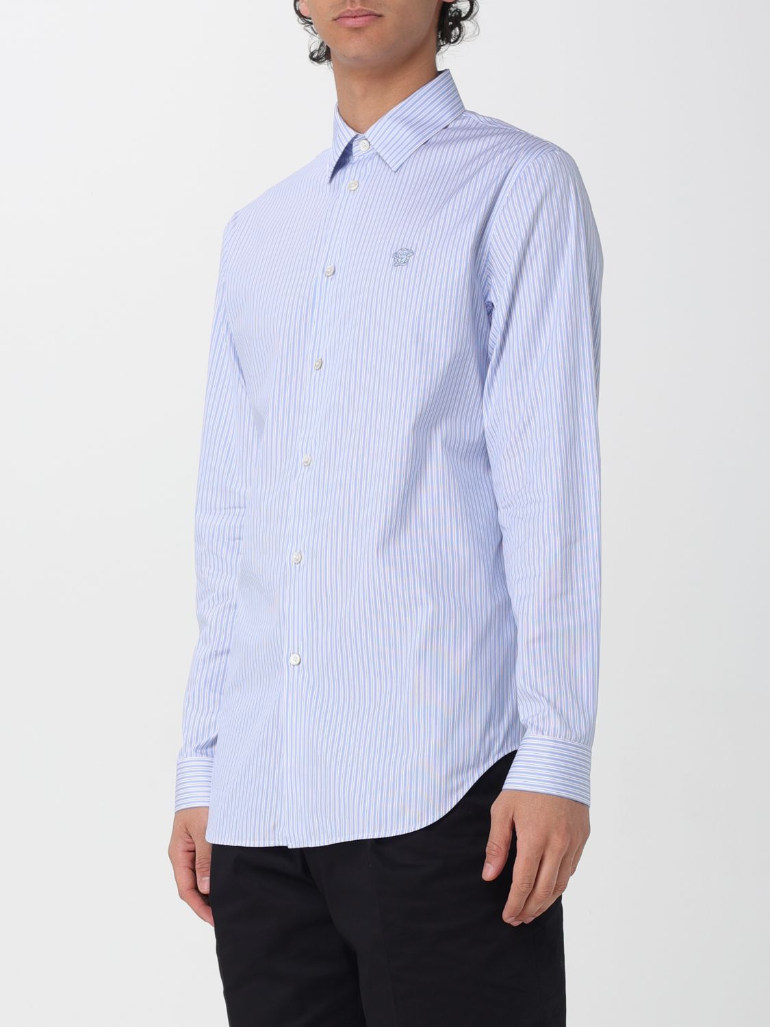 Versace Versace Shirt Men Blue Size US XL / EU 56 / 4 - 4 Thumbnail
