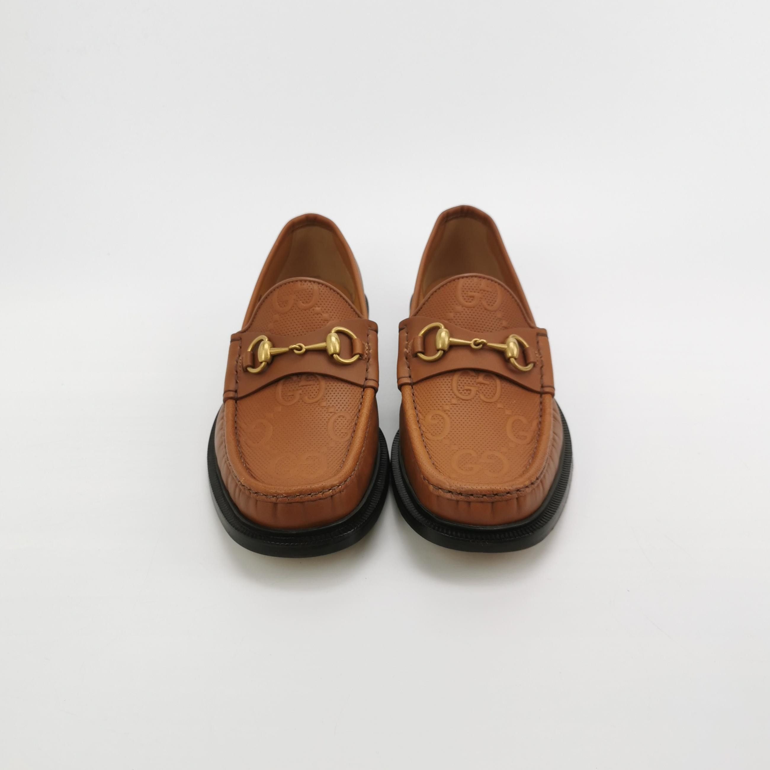 Gucci Gucci GG Embossed Horsebit Loafers Size 41 Size US 8 / EU 41 - 4 Thumbnail