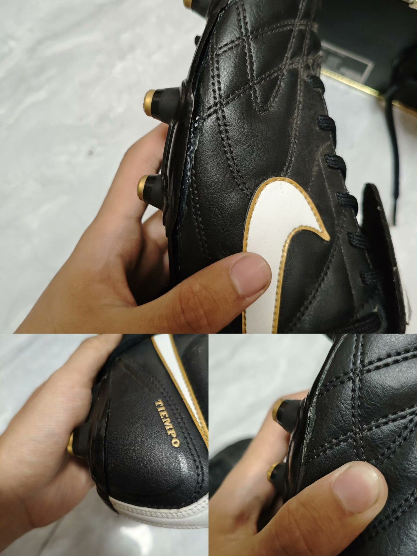 Nike Nike Black Lowtop Sneakers 9.5 Men Size US 9.5 / EU 42-43 - 9 Thumbnail