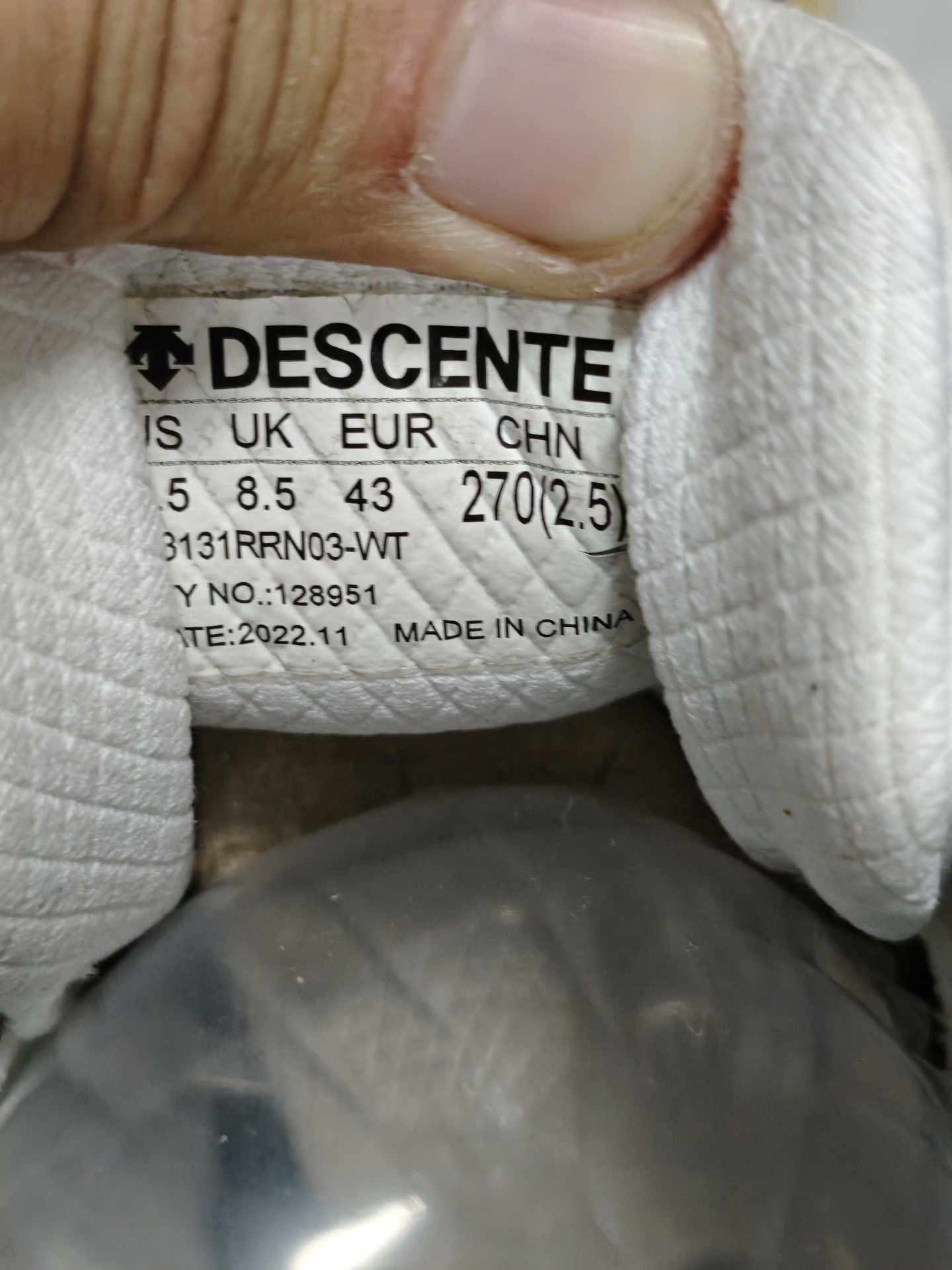 Descente Descente Reflective Multi Lowtop Sneakers 10 Men Size US 10 / EU 43 - 8 Thumbnail
