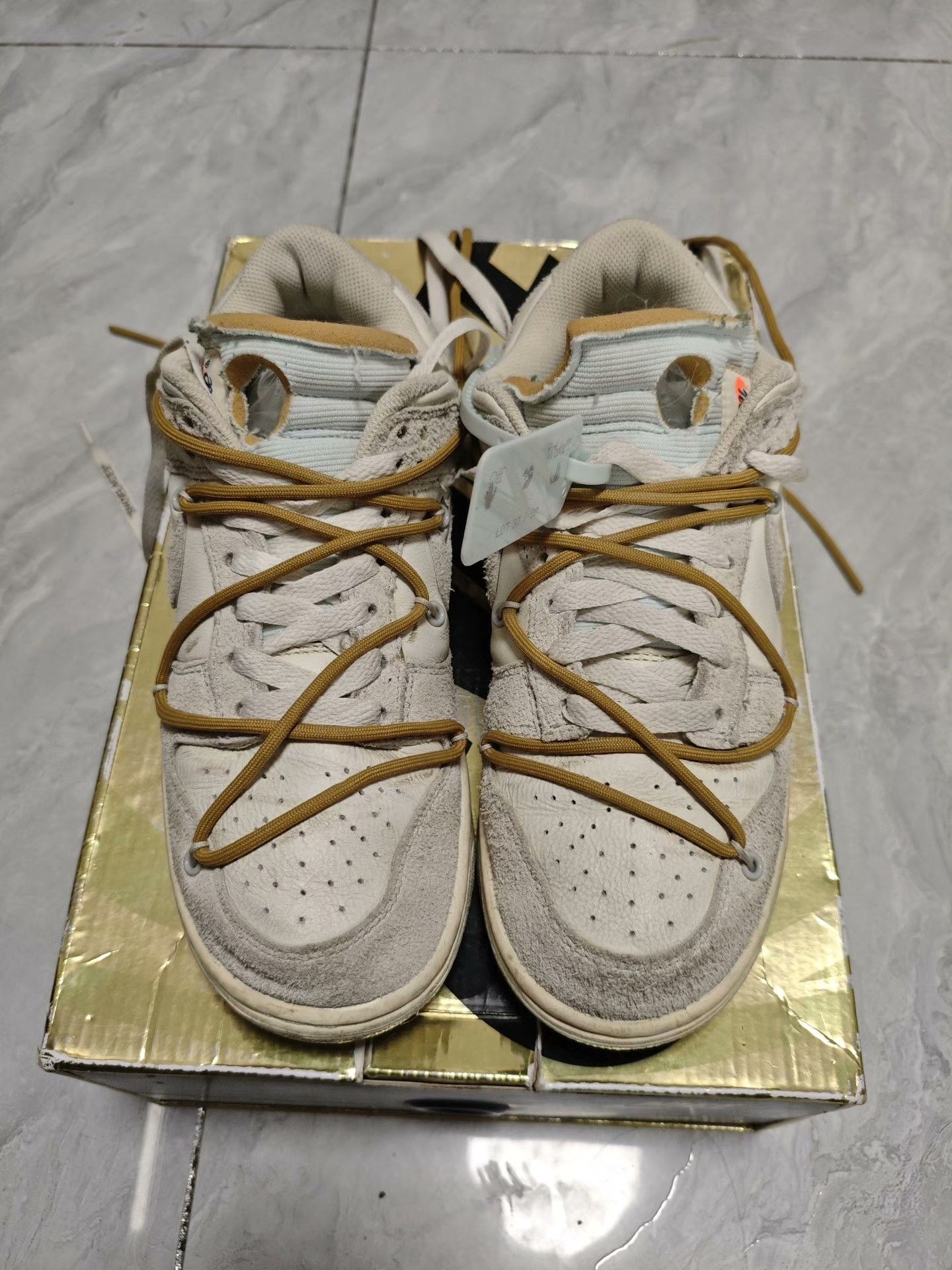 Nike Nike DUNK White Lowtop Sneakers 6 Men Size US 6 / EU 39 - 2 Thumbnail