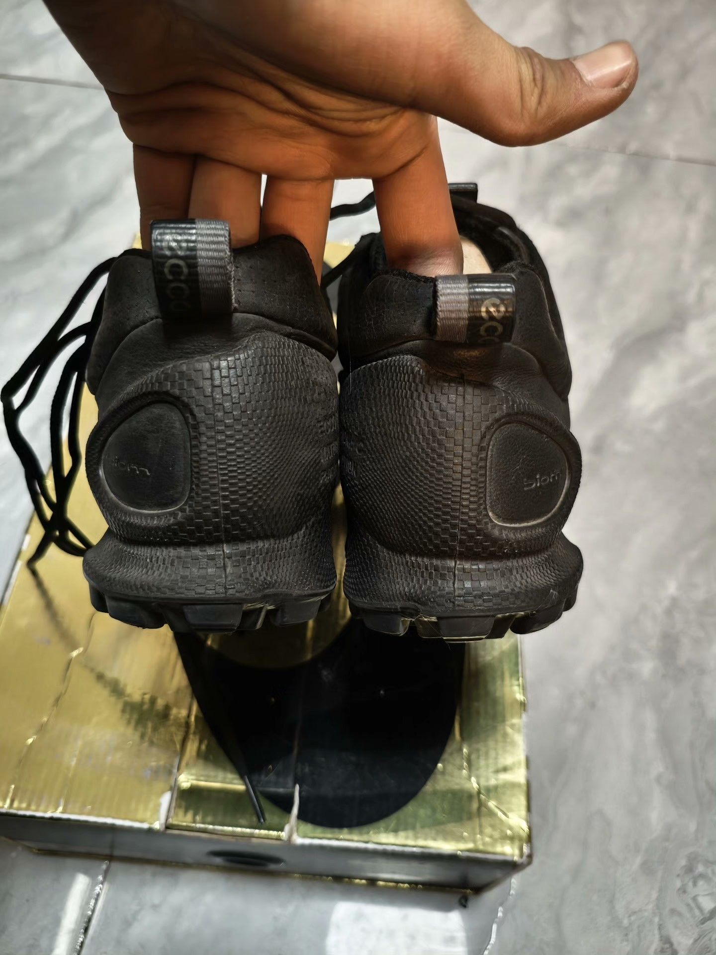 Ecco ECCO Black Lowtop Sneakers us_8 Women Size US 8 / IT 38 - 7 Thumbnail