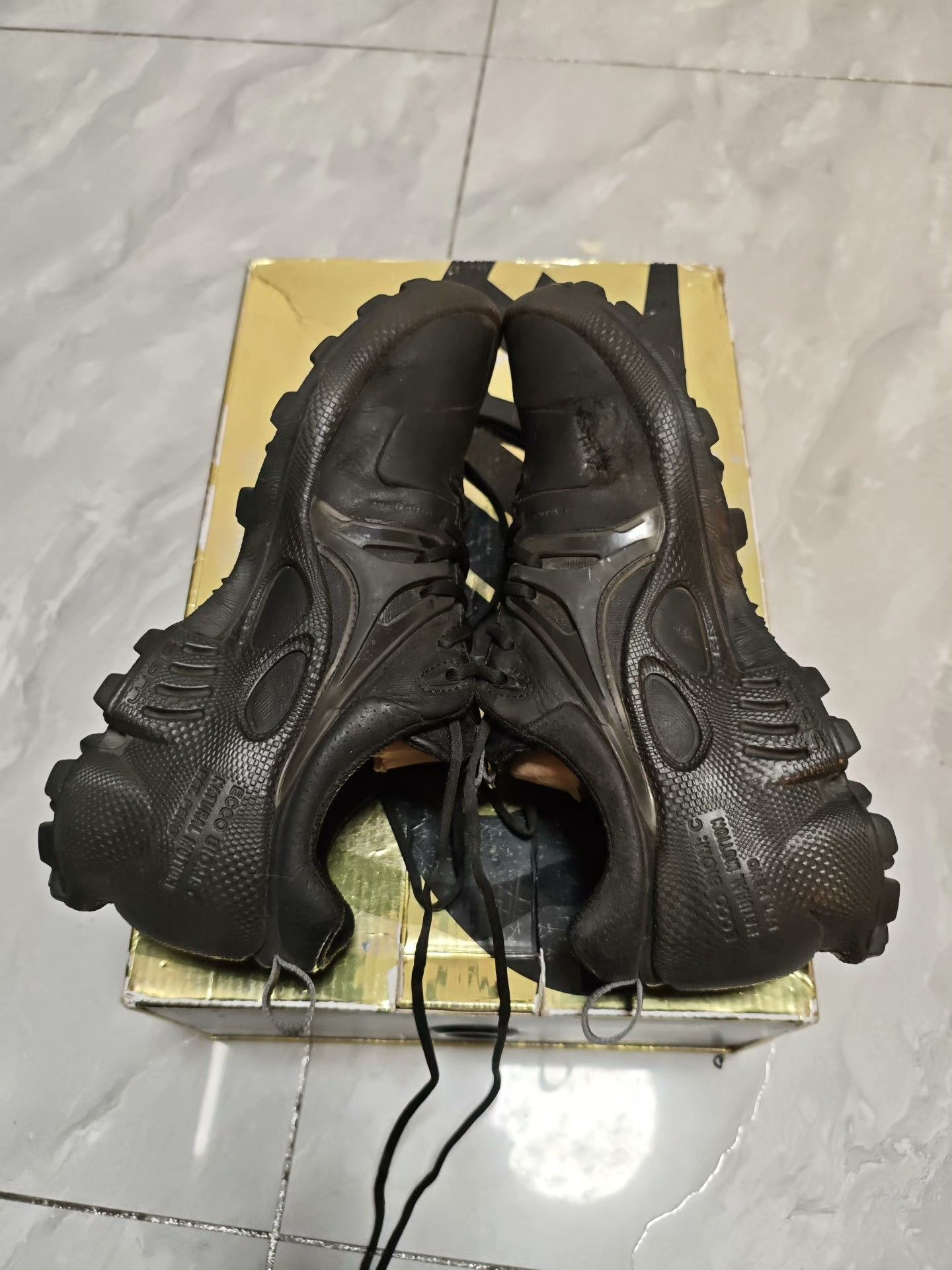 Ecco ECCO Black Lowtop Sneakers us_8 Women Size US 8 / IT 38 - 4 Thumbnail