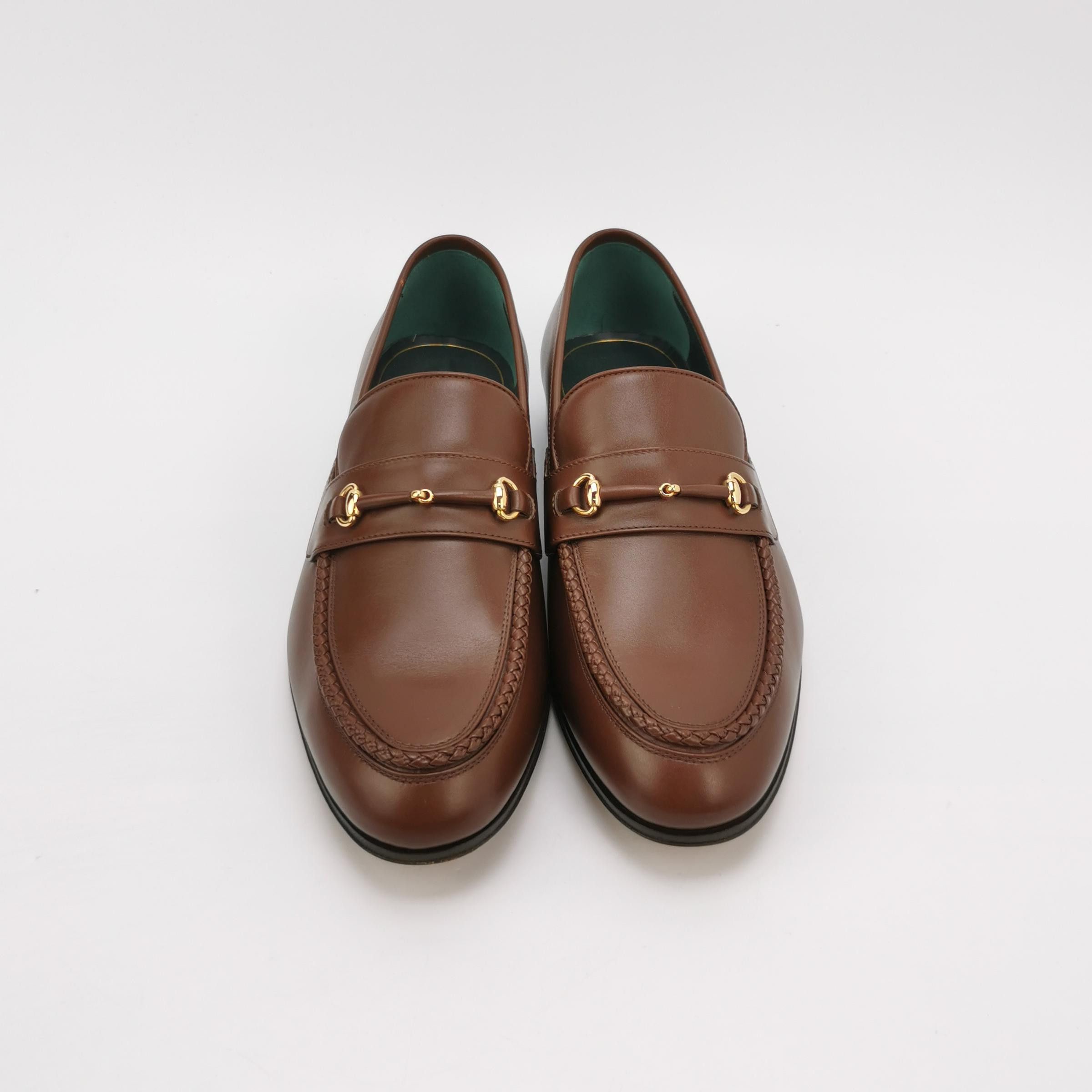 Gucci Gucci Brown Leather Horsebit Loafers Size 8 Size US 8 / EU 41 - 4 Thumbnail
