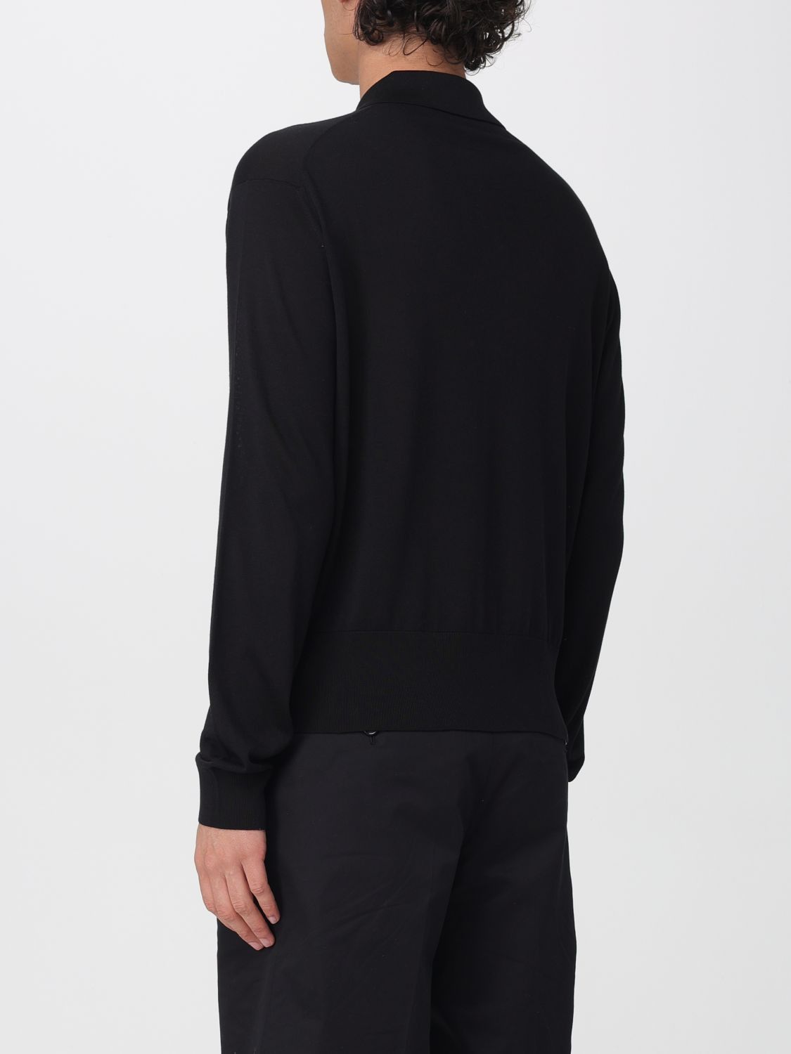 Versace Versace Cardigan Men Black Size US L / EU 52-54 / 3 - 3 Thumbnail