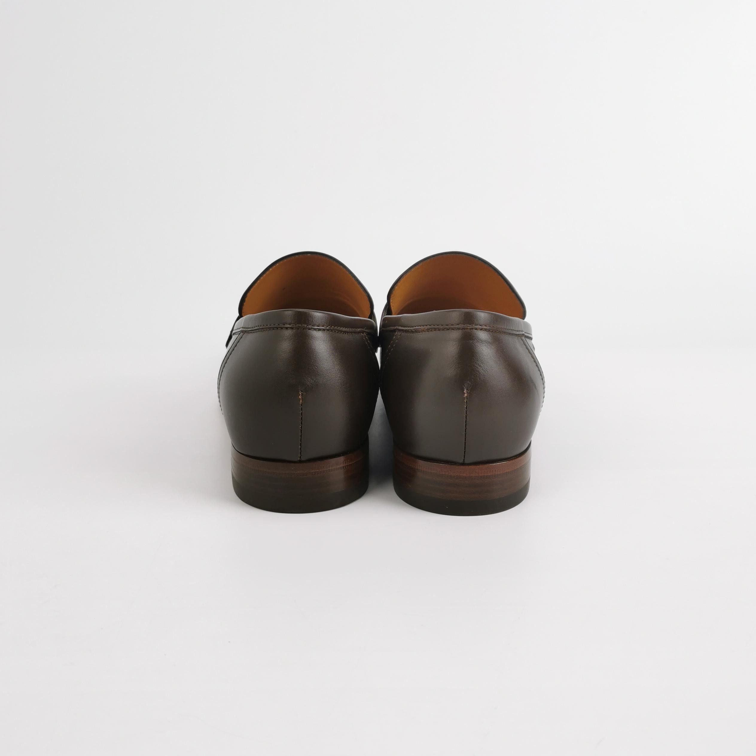 Gucci Gucci Leather Interlocking G Loafers 6 Size US 7 / EU 40 - 5 Thumbnail