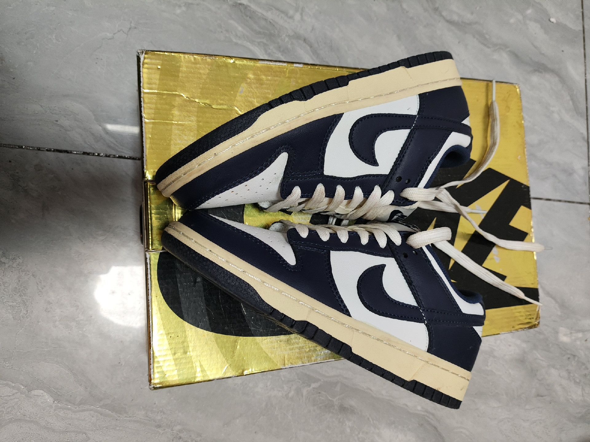 Nike Nike DUNK White Lowtop Sneakers us_6 Women Size US 6 / IT 36 - 3 Thumbnail