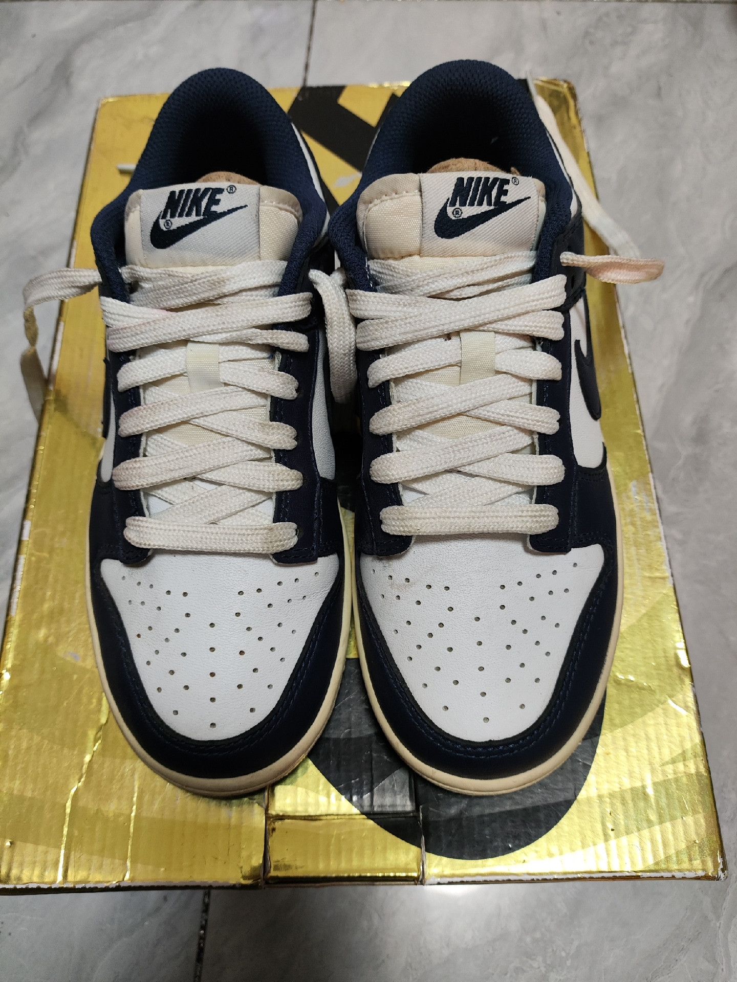 Nike Nike DUNK White Lowtop Sneakers us_6 Women Size US 6 / IT 36 - 2 Thumbnail