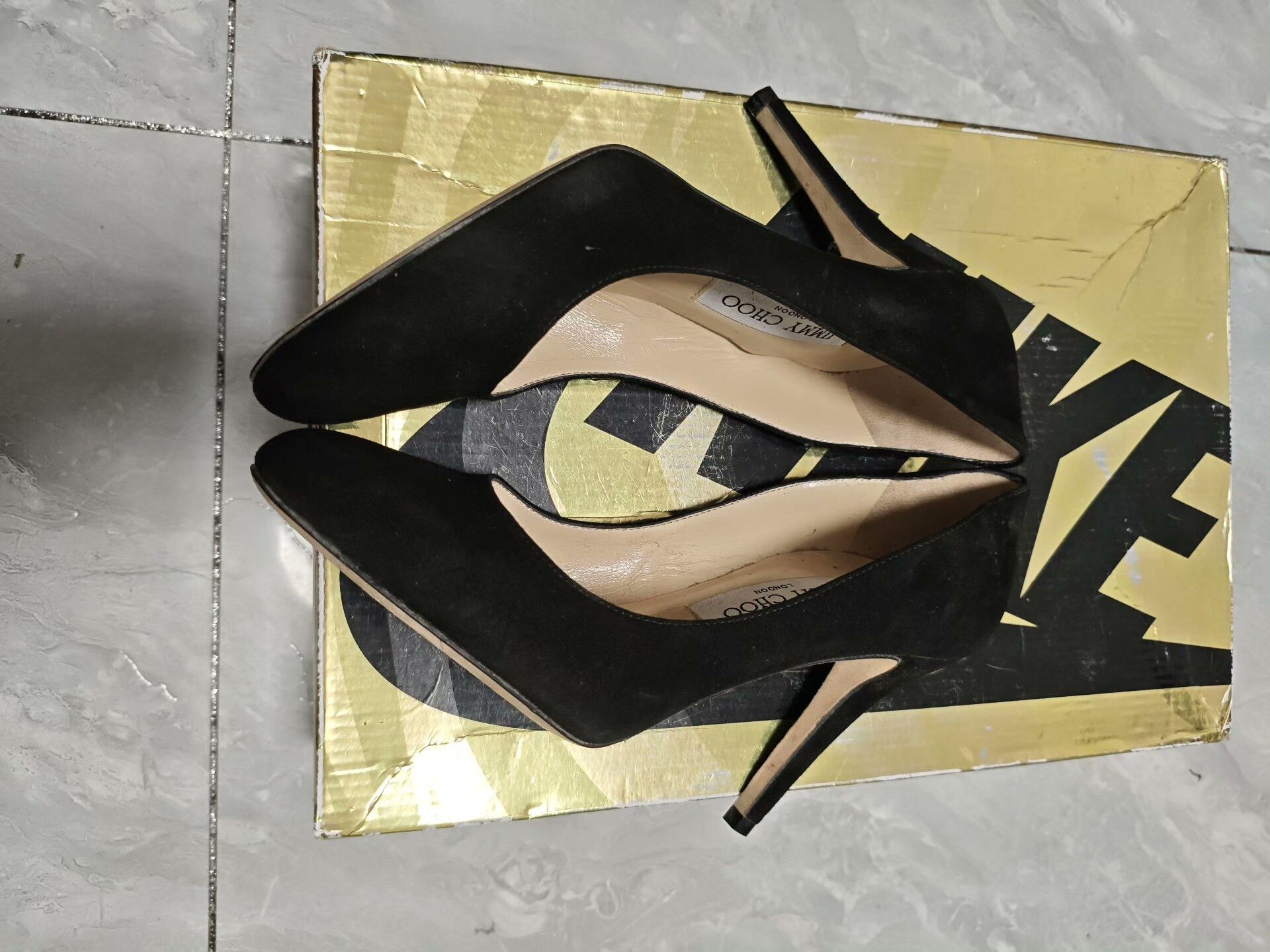Jimmy Choo Jimmy Choo Black Lowtop Sneakers us_6-5 Women Size US 6.5 / IT 36.5 - 4 Thumbnail