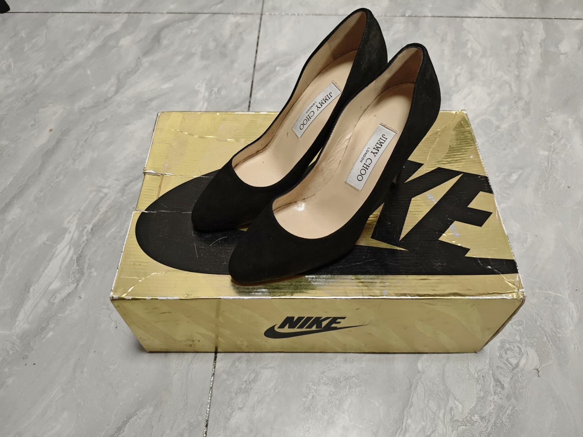 Jimmy Choo Jimmy Choo Black Lowtop Sneakers us_6-5 Women Size US 6.5 / IT 36.5 - 2 Thumbnail