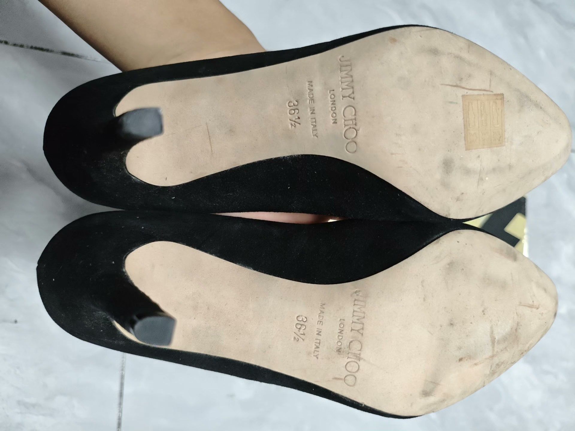 Jimmy Choo Jimmy Choo Black Lowtop Sneakers us_6-5 Women Size US 6.5 / IT 36.5 - 6 Thumbnail