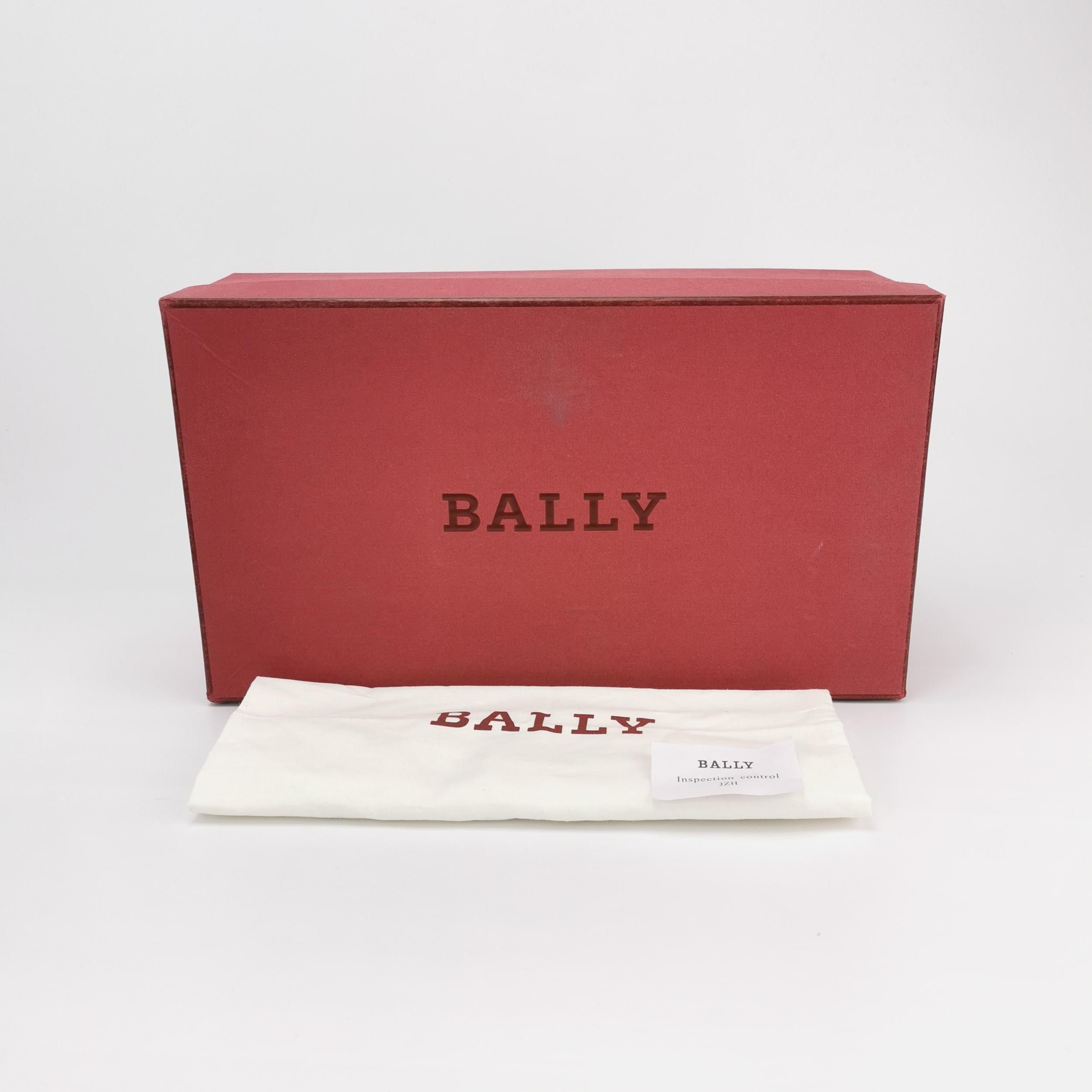 Bally Bally Coby Stripe Logo Leather Sneakers 39.5 Size US 6 / EU 39 - 7 Thumbnail