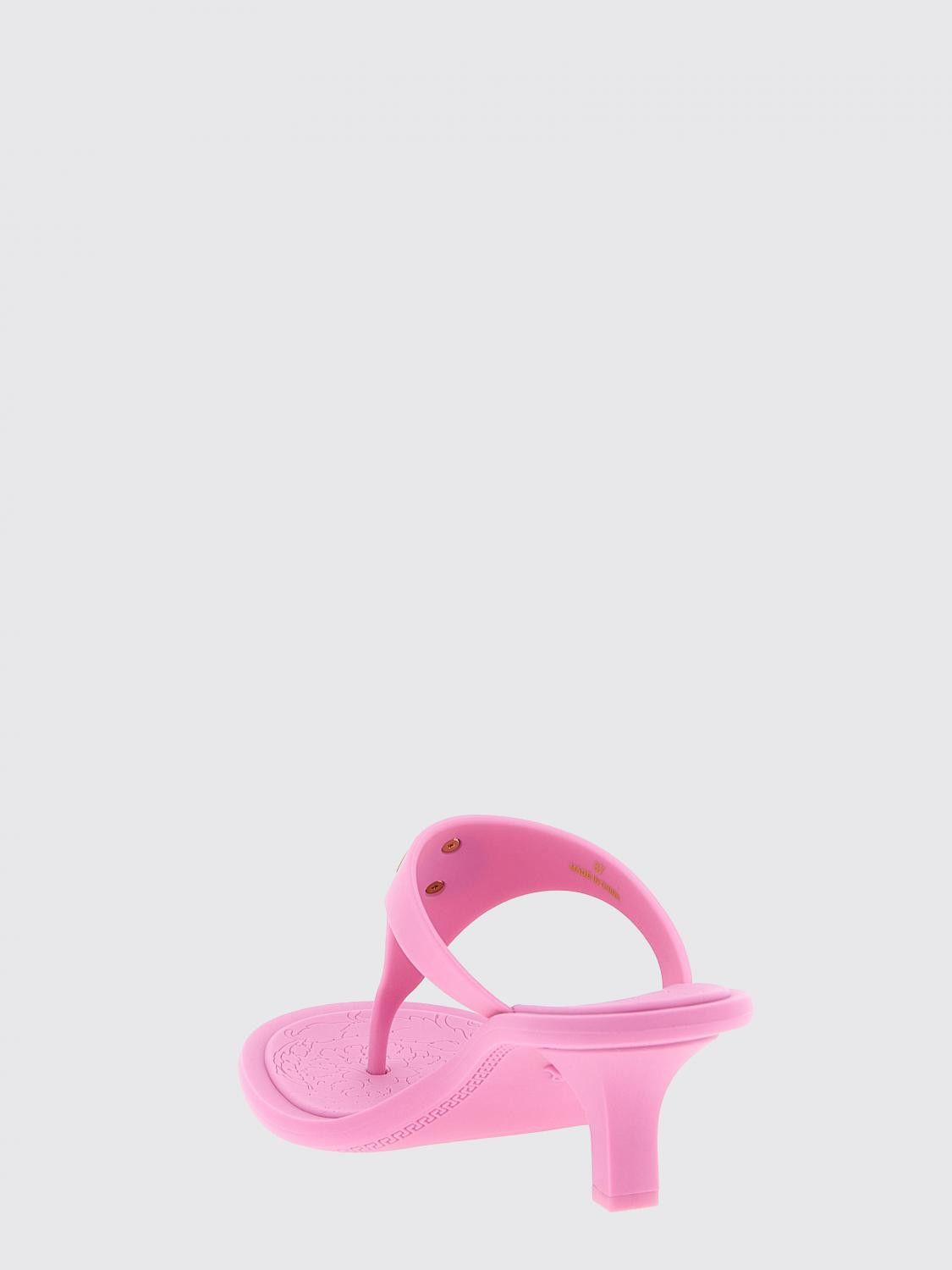 Versace Versace Heeled Sandal Woman Pink Size US 7 / IT 37 - 3 Thumbnail