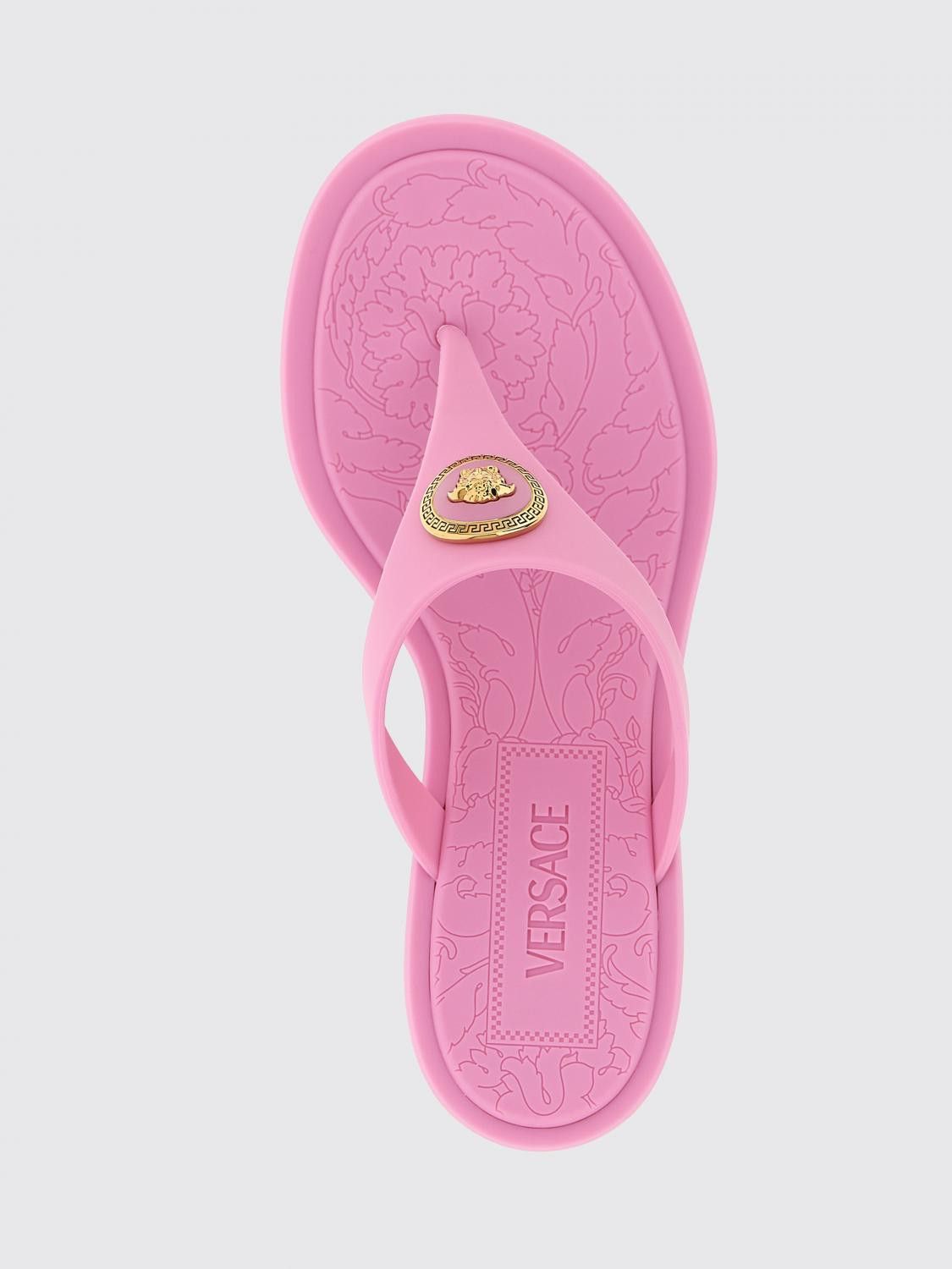 Versace Versace Heeled Sandal Woman Pink Size US 7 / IT 37 - 4 Thumbnail