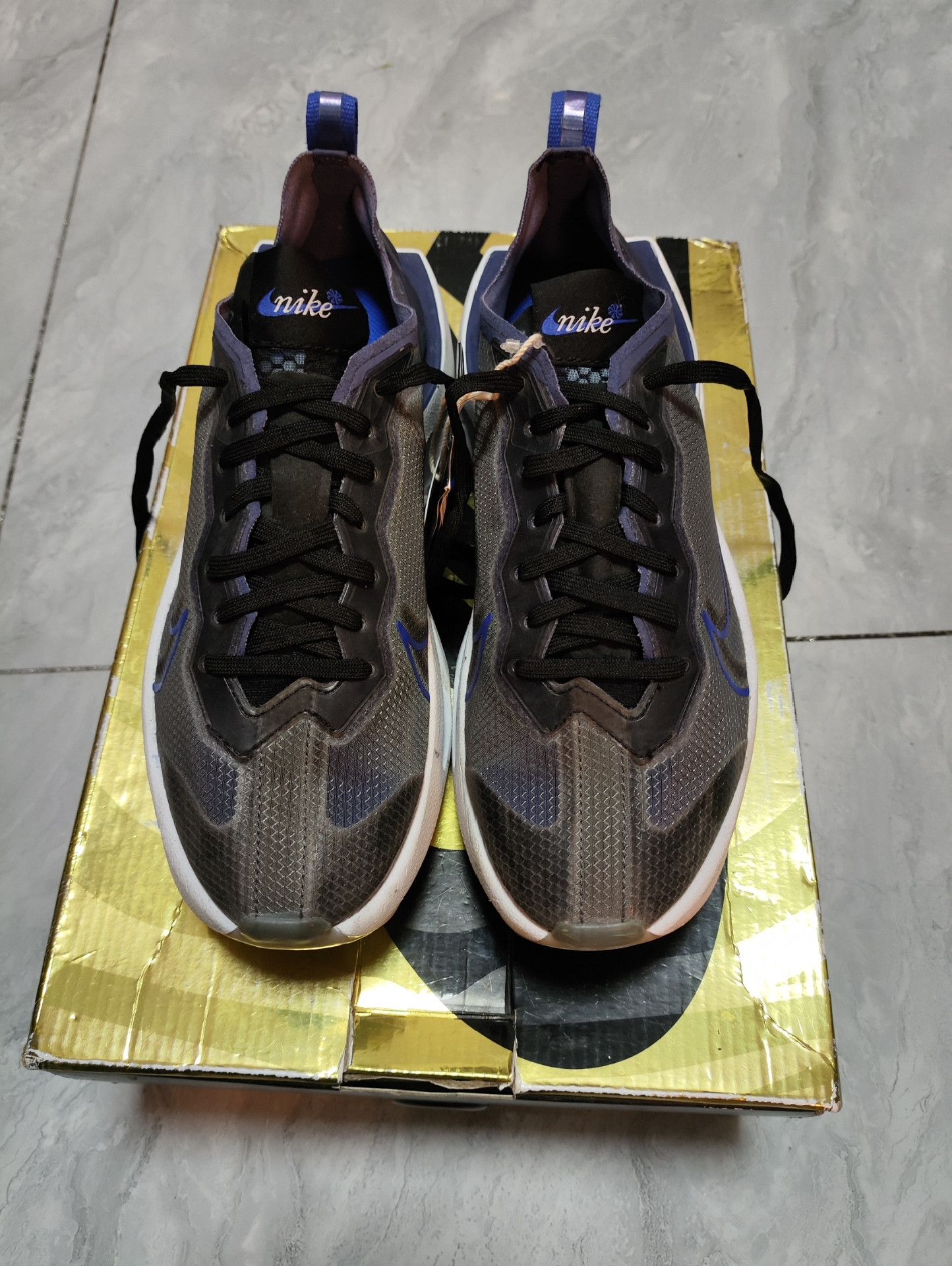 Nike Nike ZOOM Blue Lowtop Sneakers us_7-5 Women Size US 7.5 / IT 37.5 - 2 Thumbnail