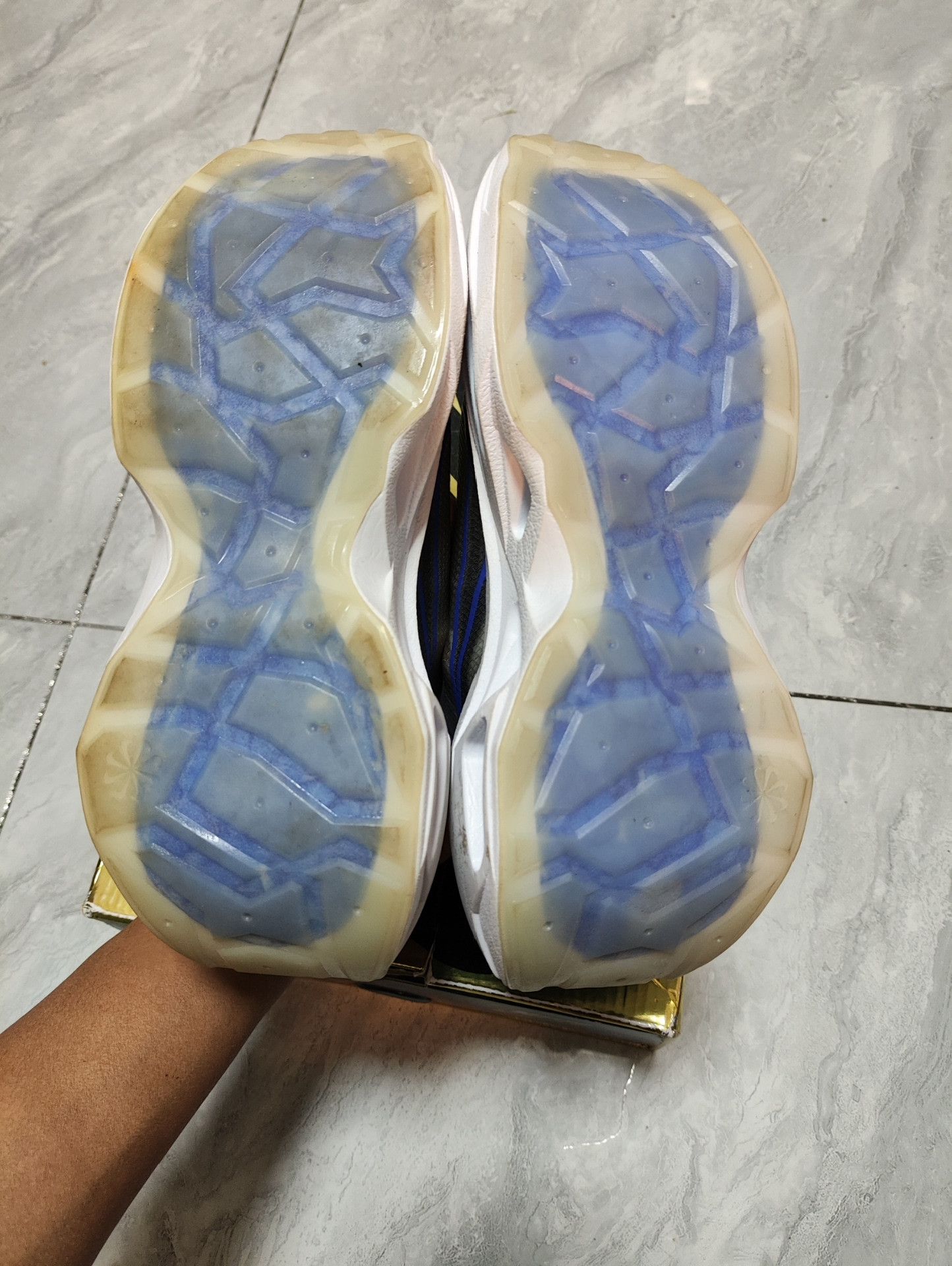 Nike Nike ZOOM Blue Lowtop Sneakers us_7-5 Women Size US 7.5 / IT 37.5 - 5 Thumbnail
