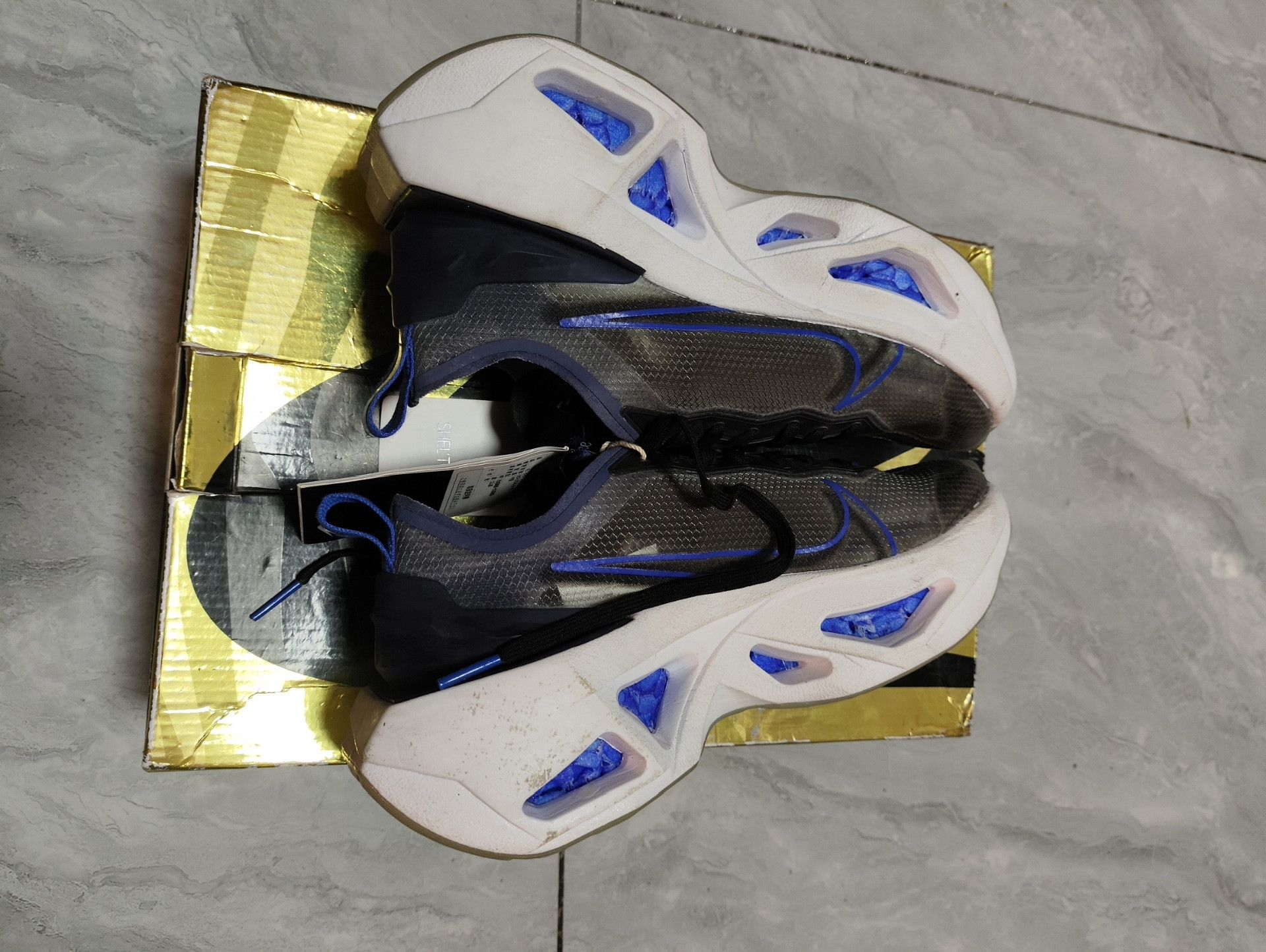 Nike Nike ZOOM Blue Lowtop Sneakers us_7-5 Women Size US 7.5 / IT 37.5 - 4 Thumbnail