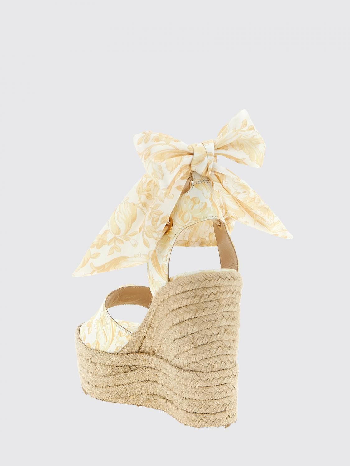 Versace Versace Espadrille Woman Yellow Size US 5 / IT 35 - 3 Thumbnail