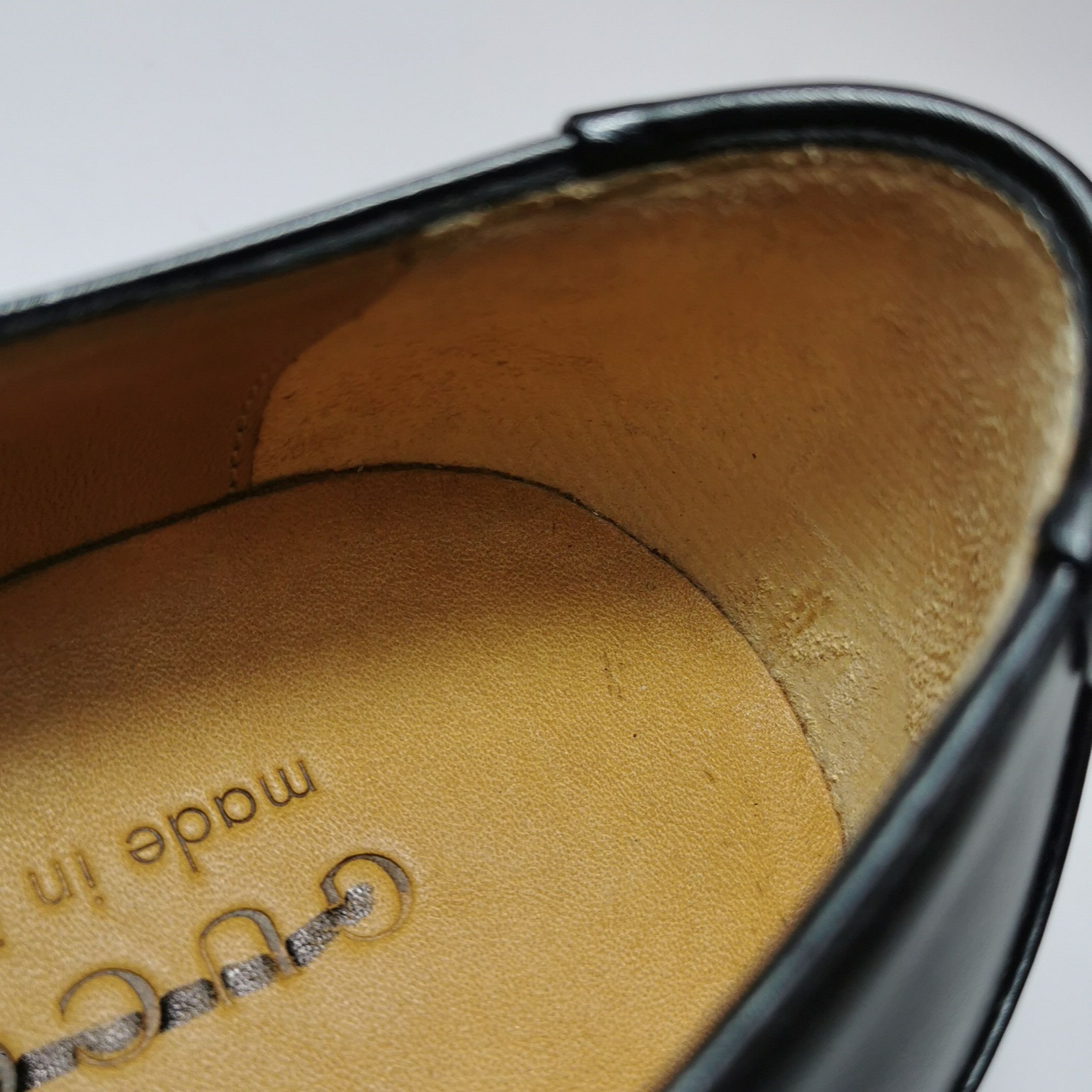 Gucci Gucci Plain Toe Leather Lace-Up Shoes EU 39 Size US 6 / EU 39 - 10 Thumbnail