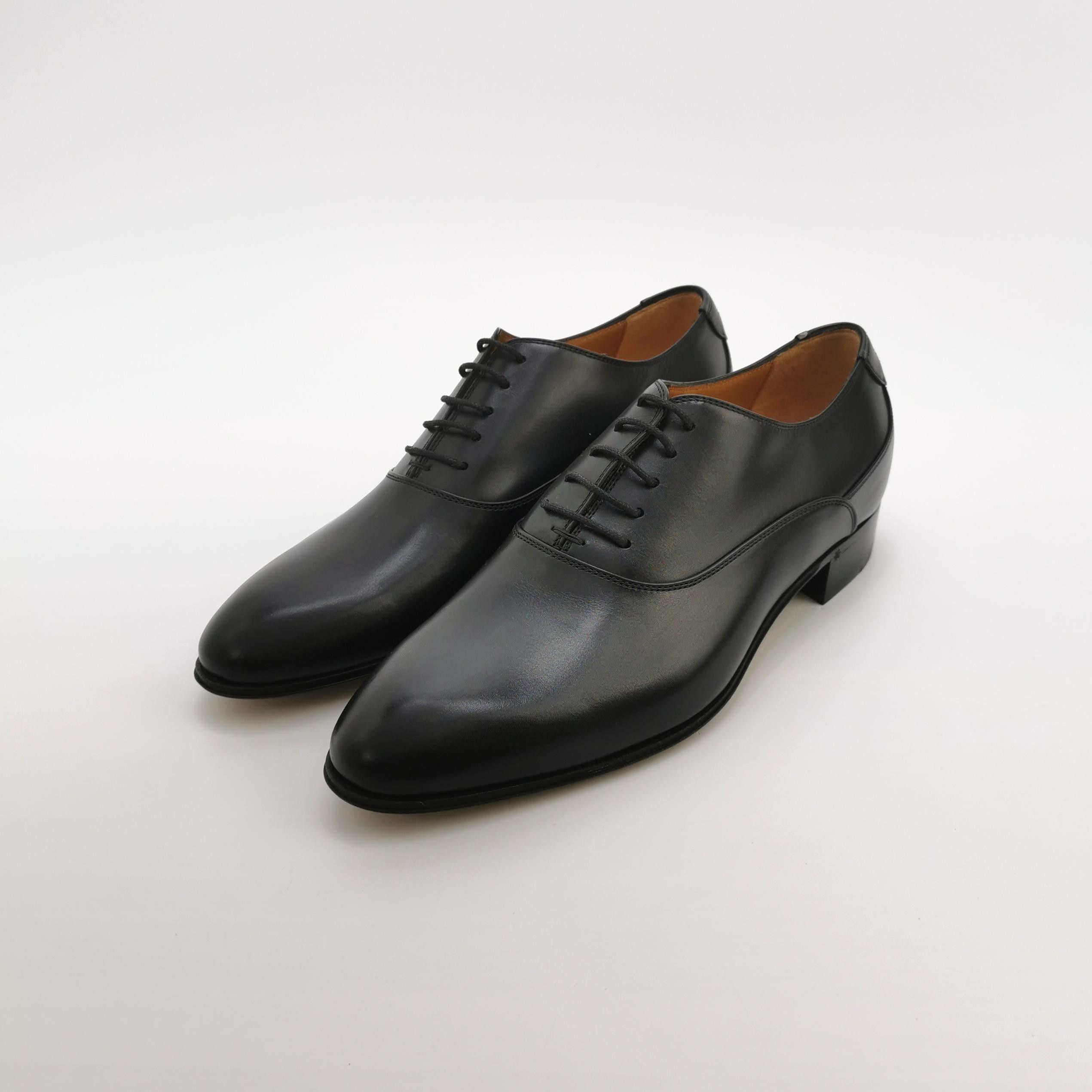 Gucci Gucci Plain Toe Leather Lace-Up Shoes EU 39 Size US 6 / EU 39 - 3 Thumbnail