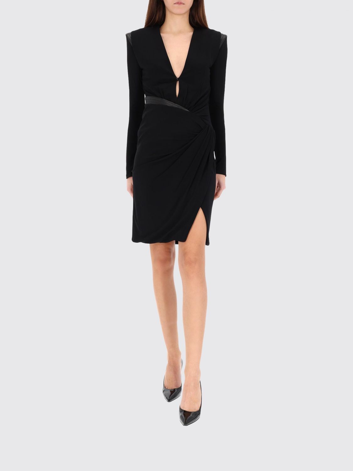 Versace Versace Dress Woman Black Size S / US 4 / IT 40 - 2 Thumbnail