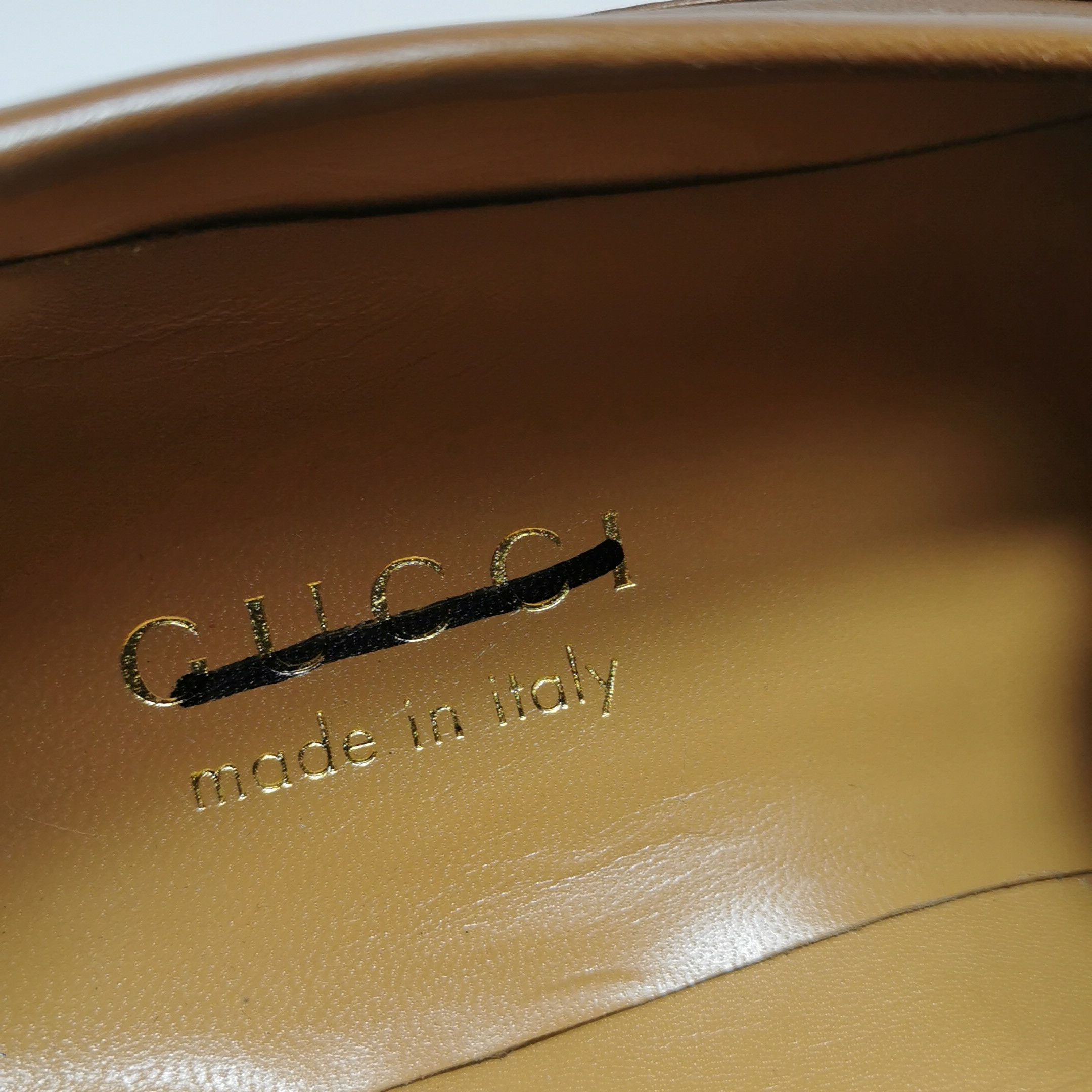 Gucci Gucci Interlocking G Chain Leather Loafers Size 41 Size US 8 / EU 41 - 16 Thumbnail