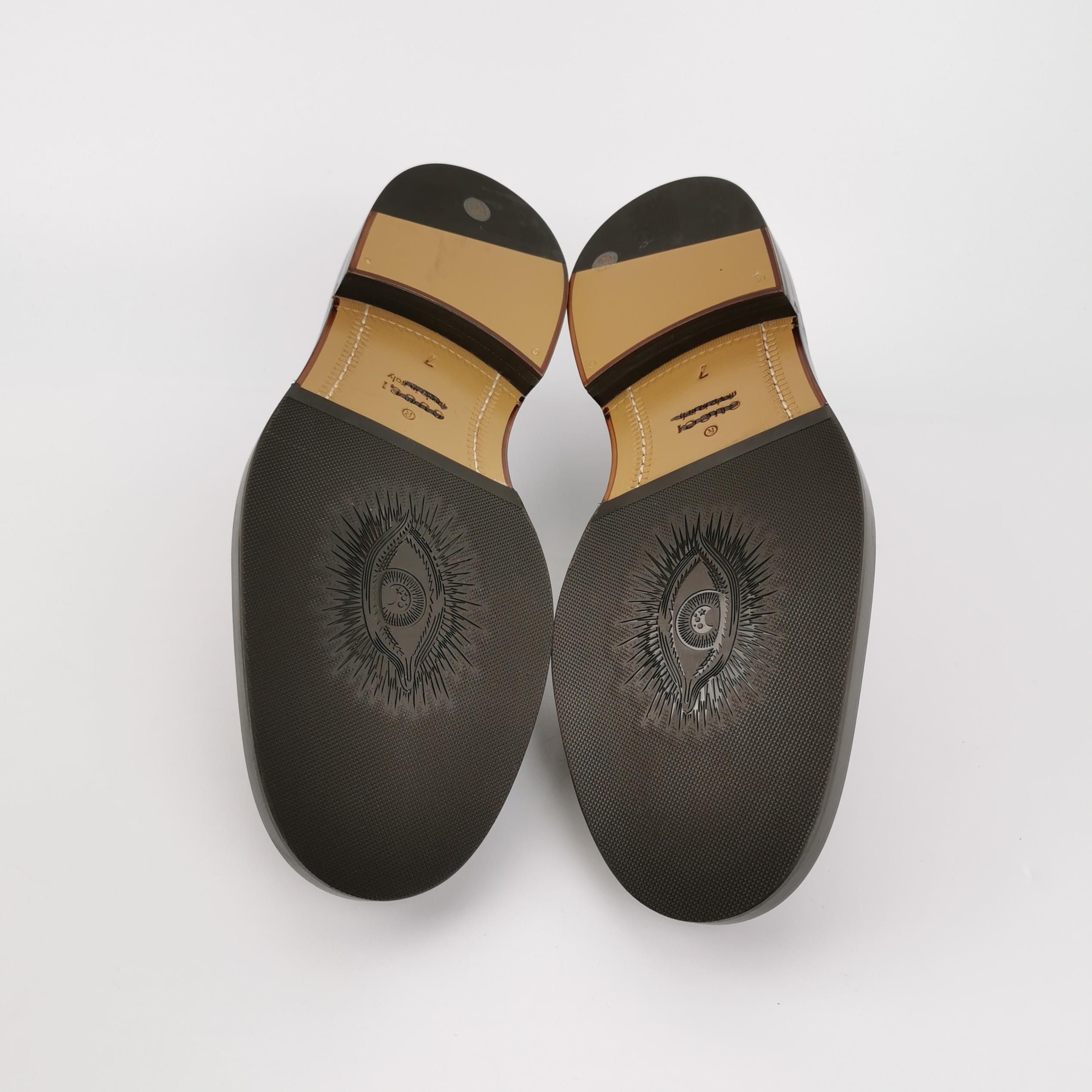 Gucci Gucci Braided Trim Leather Loafers US 8 Size US 8 / EU 41 - 6 Thumbnail