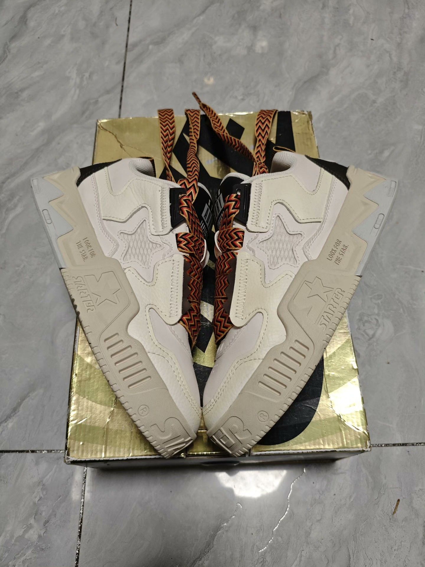 Starter Starter Leather White Lowtop Sneakers us_7 Women Size US 7 / IT 37 - 3 Thumbnail