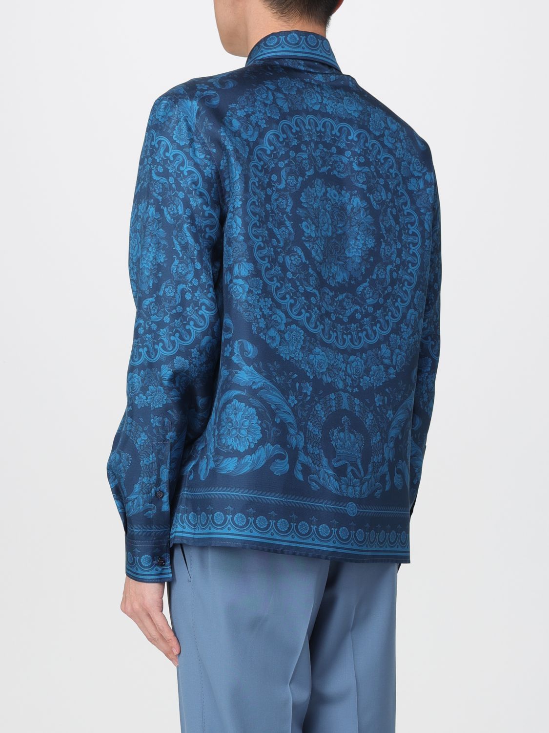 Versace Versace Shirt Men Blue Size US XL / EU 56 / 4 - 3 Thumbnail