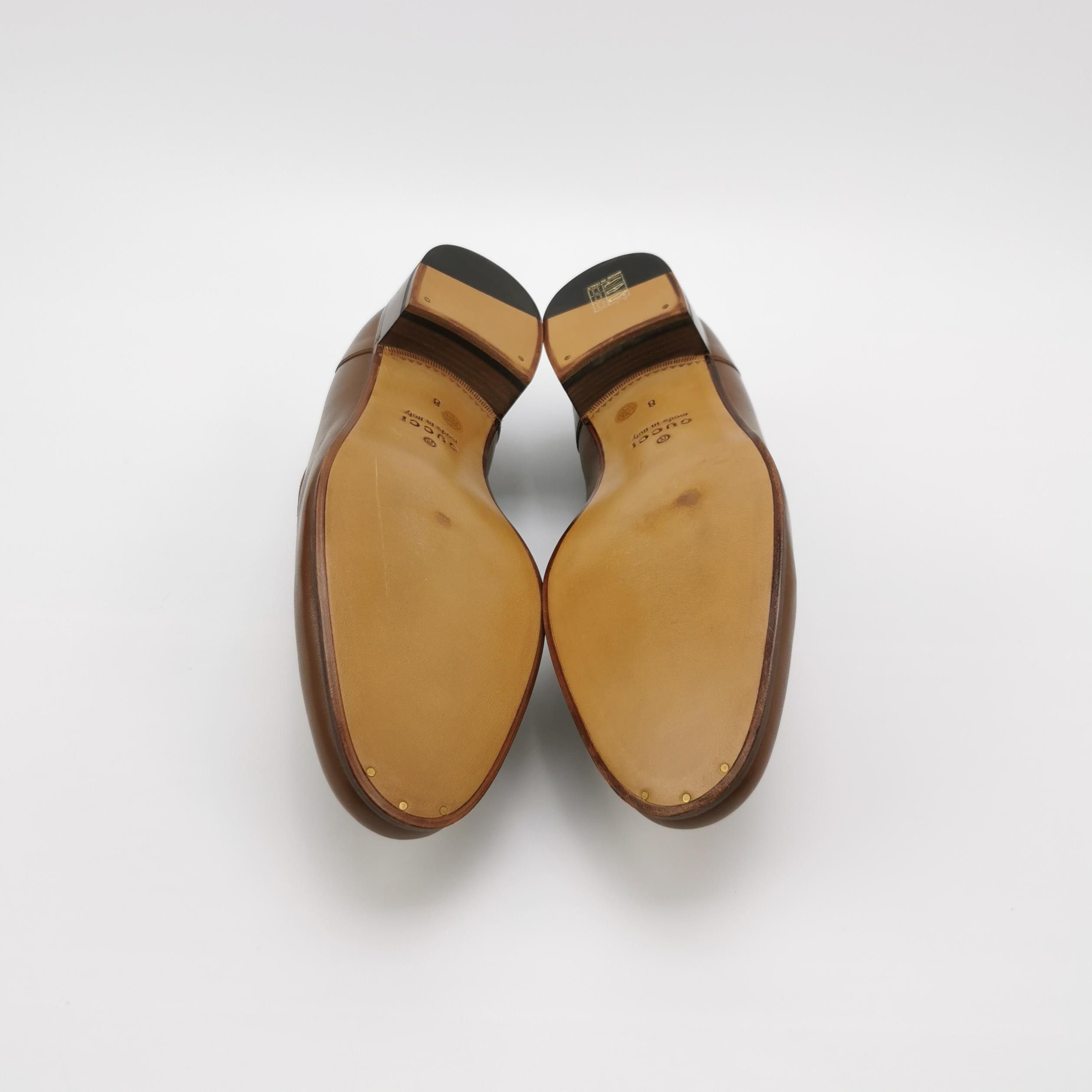 Gucci Gucci Horsebit Web Leather Loafers Size 42 Size US 9 / EU 42 - 6 Thumbnail