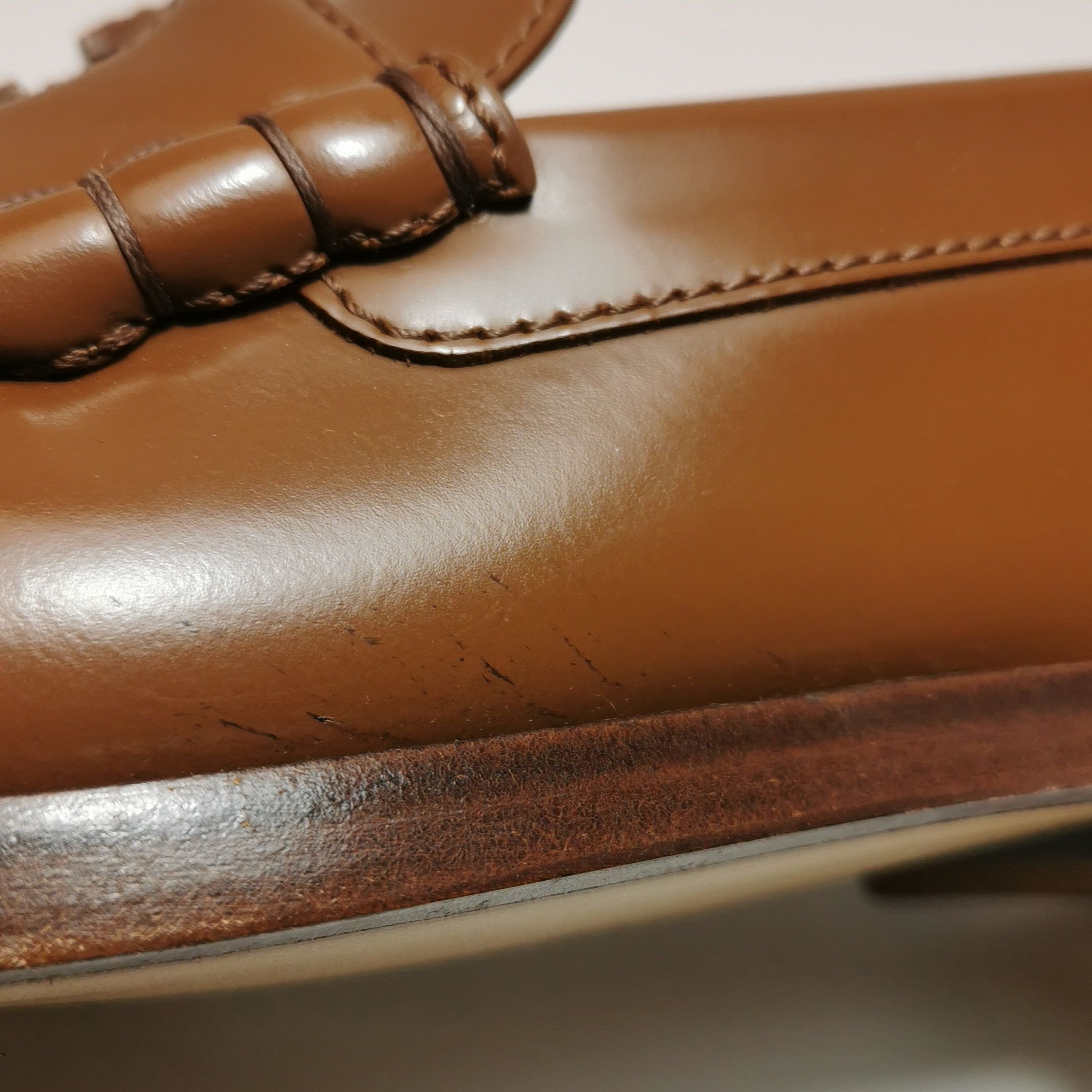 Gucci Gucci Interlocking G Leather Loafers Size 5 Size US 6 / EU 39 - 8 Thumbnail