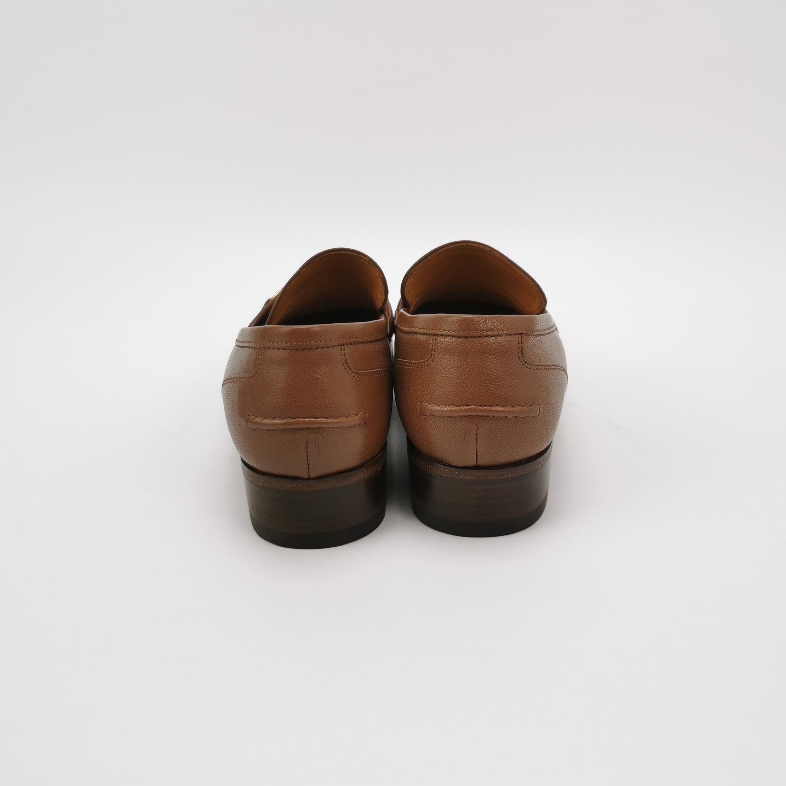 Gucci Gucci Web Stripe Horsebit Loafers 39 Size US 6 / EU 39 - 5 Thumbnail