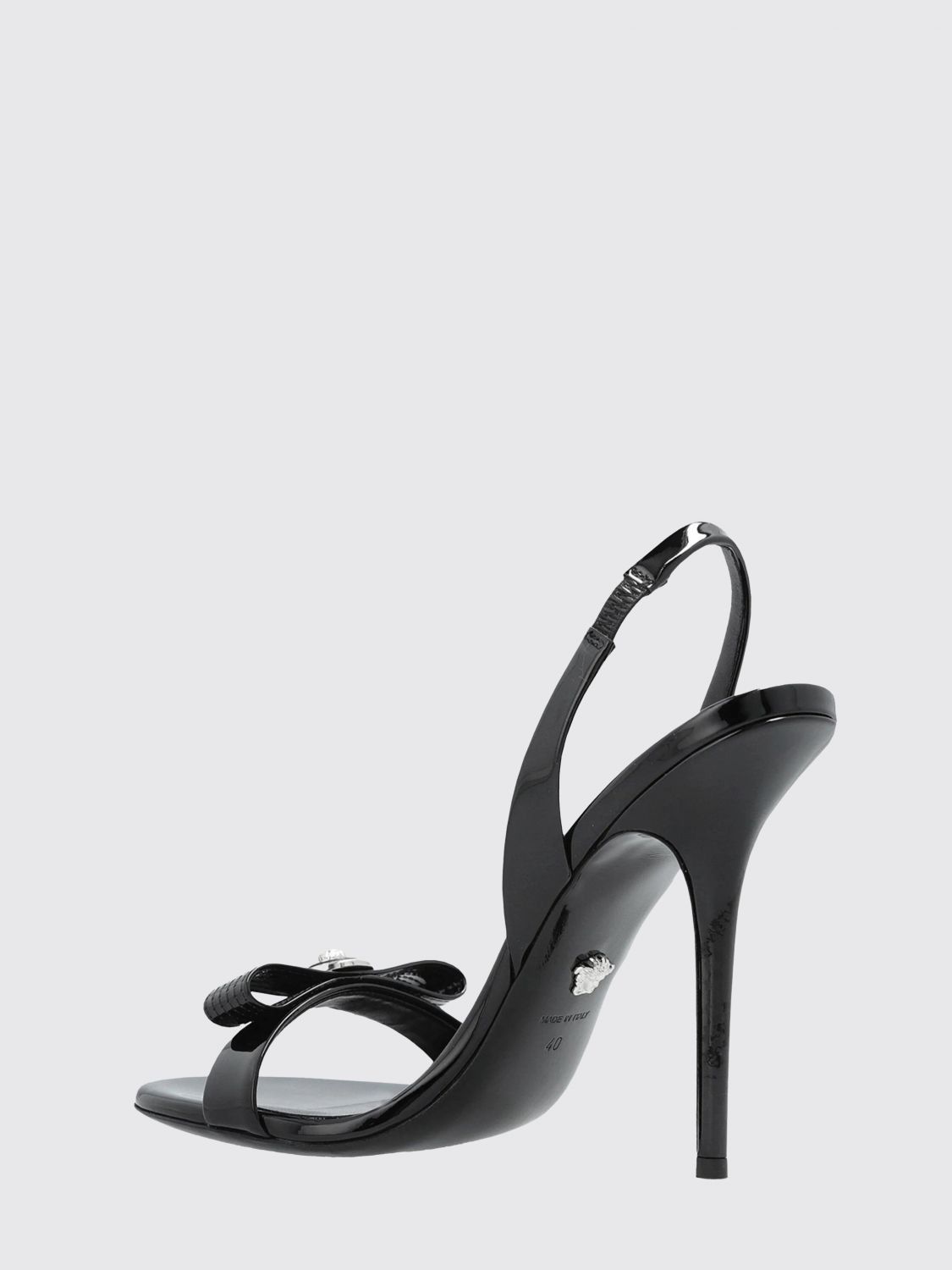Versace Versace Heeled Sandal Woman Black Size US 9 / IT 39 - 3 Thumbnail