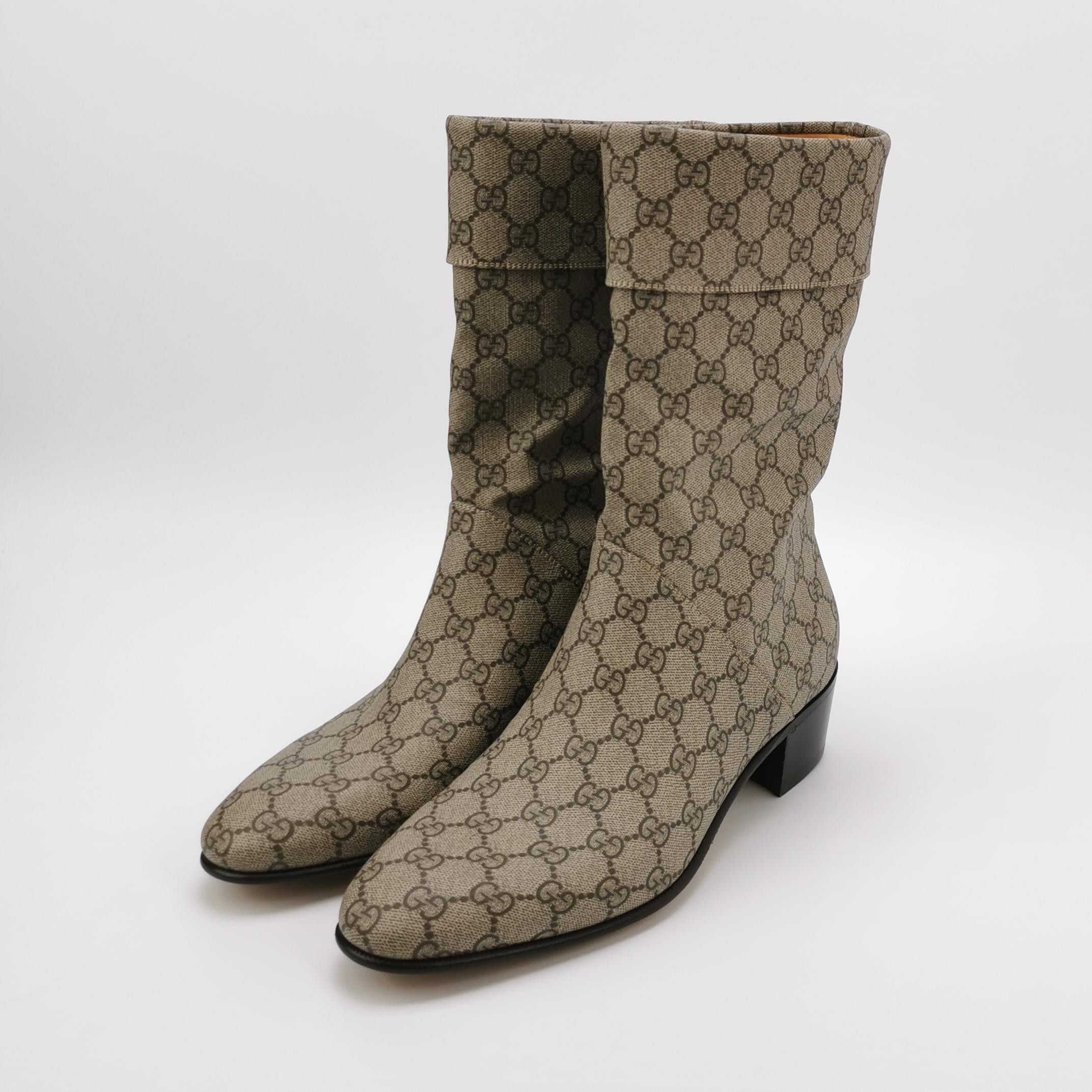 Gucci Gucci GG Monogram Ankle Boots EU 43 Size US 10 / EU 43 - 3 Thumbnail