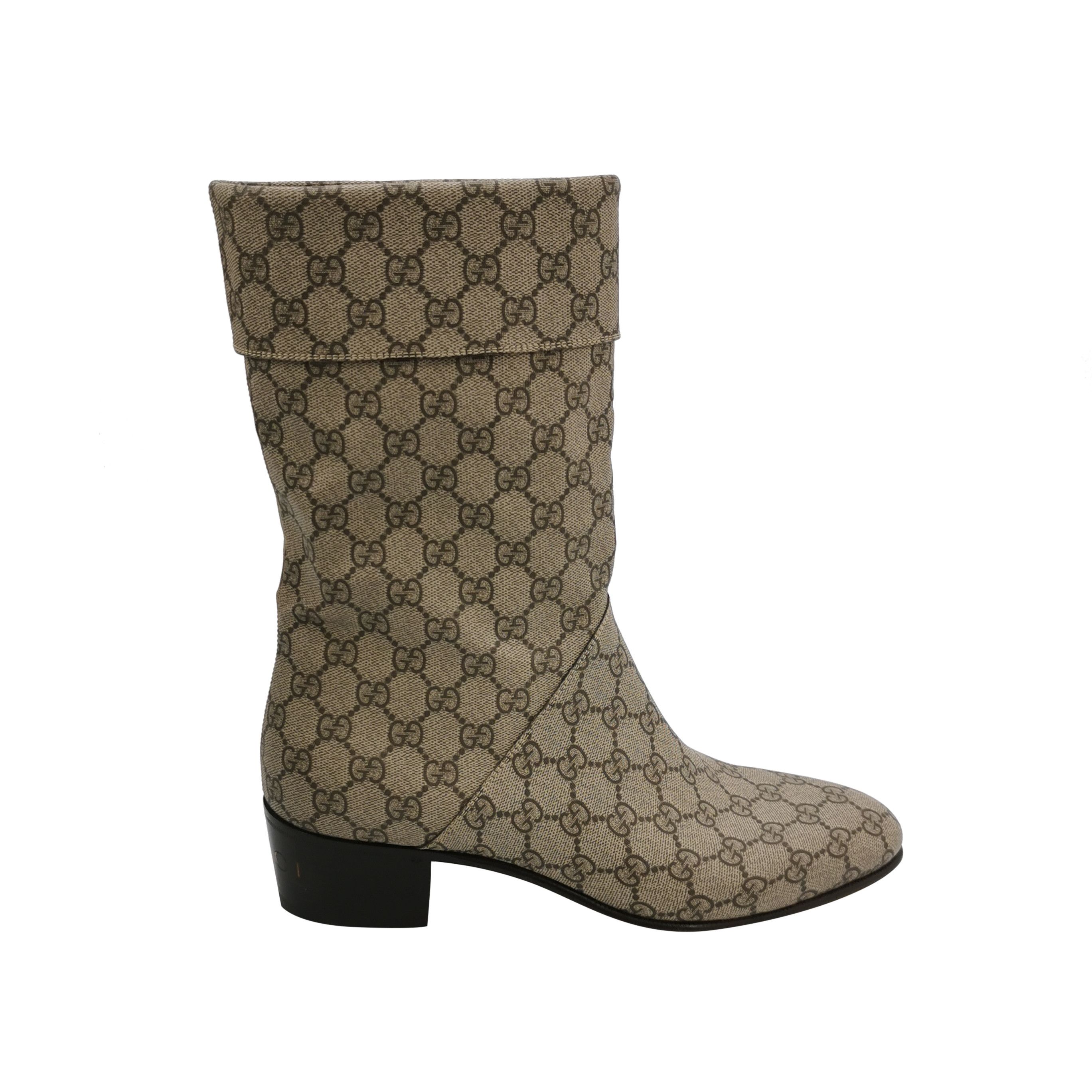 Gucci Gucci GG Monogram Ankle Boots EU 43 Size US 10 / EU 43 - 2 Thumbnail