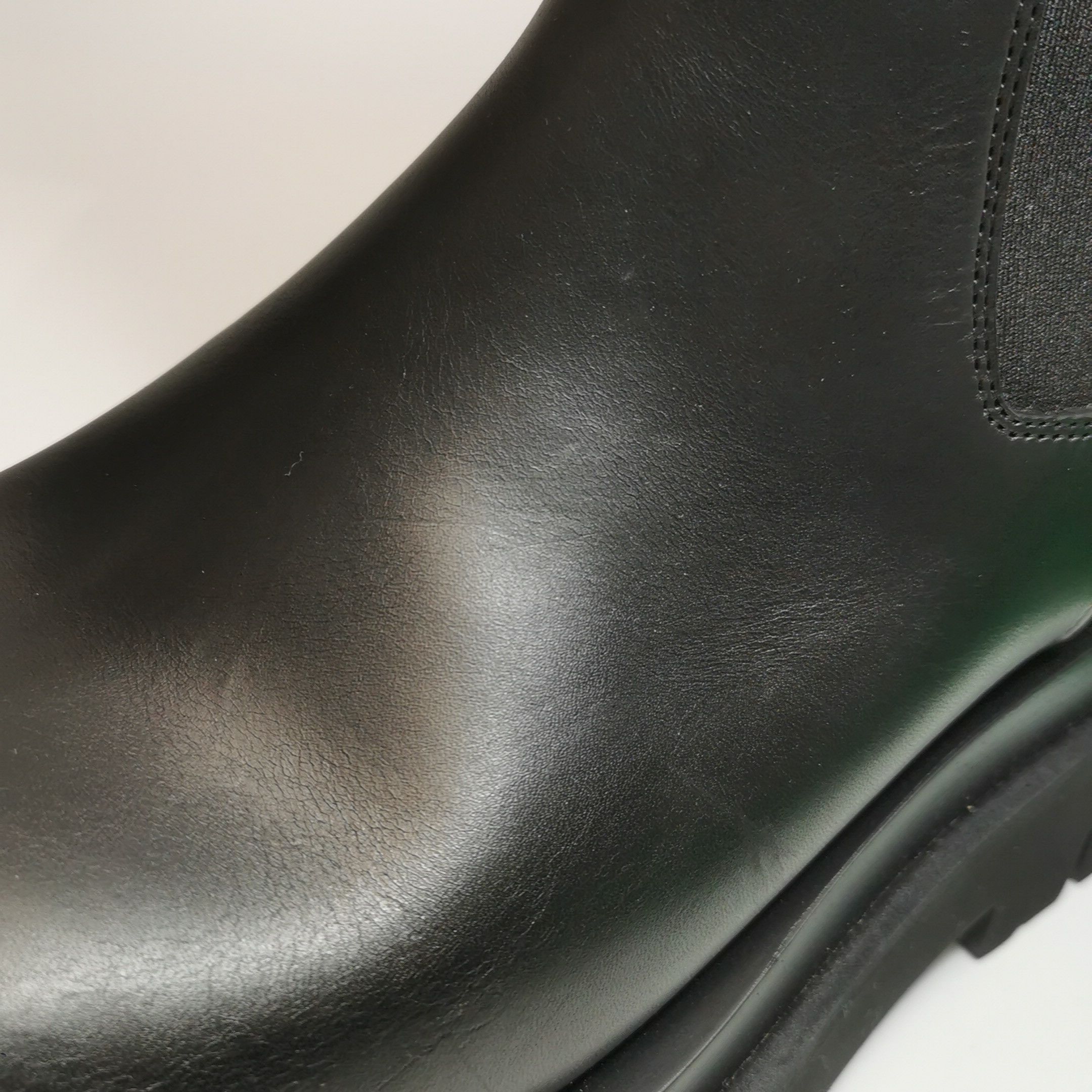 Bottega Veneta Bottega Veneta Lug Sole Leather Boots 41 Size US 8 / EU 41 - 12 Thumbnail