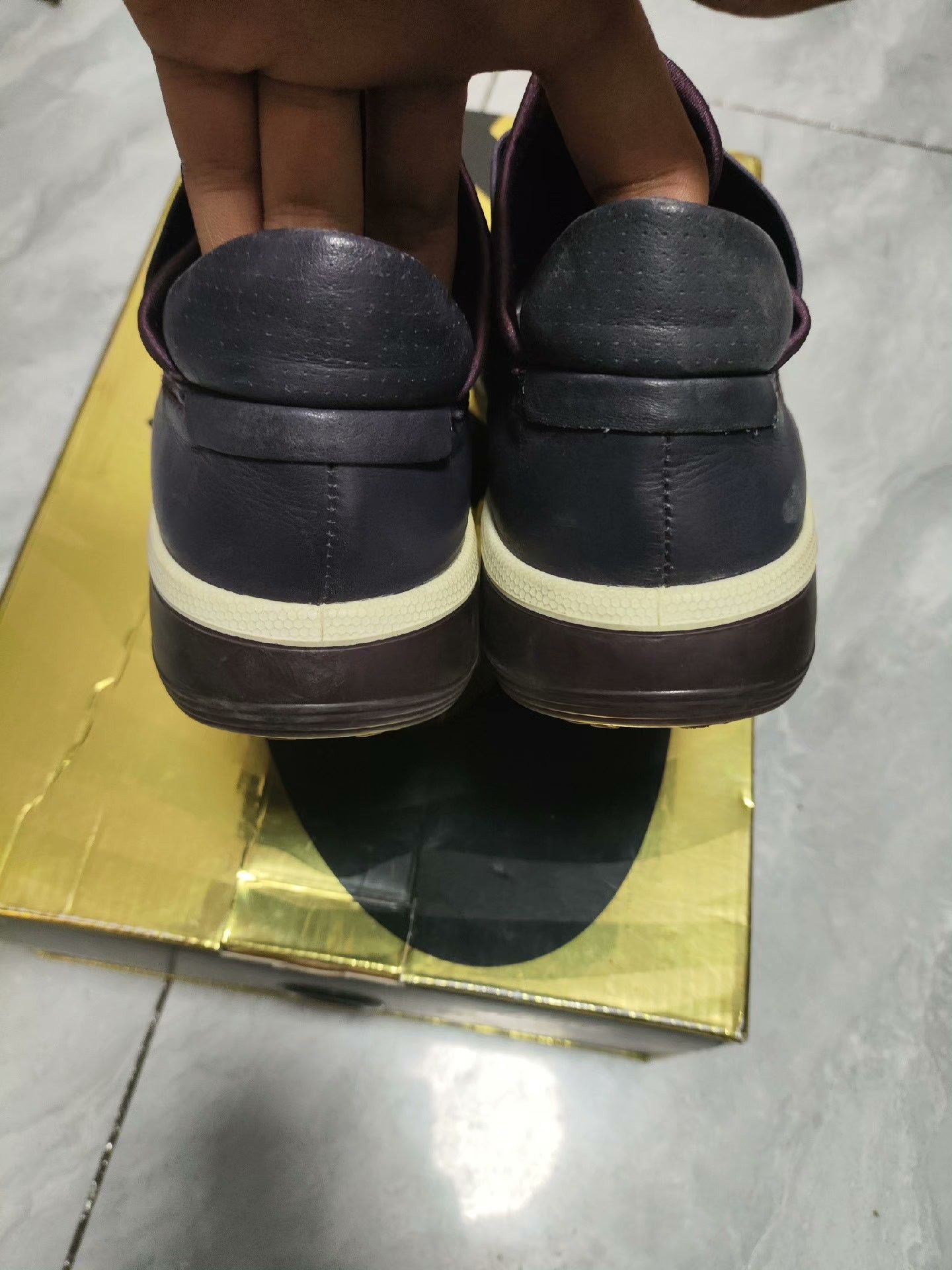 Ecco ECCO Purple Lowtop Sneakers us_6 Women Size US 6 / IT 36 - 8 Thumbnail