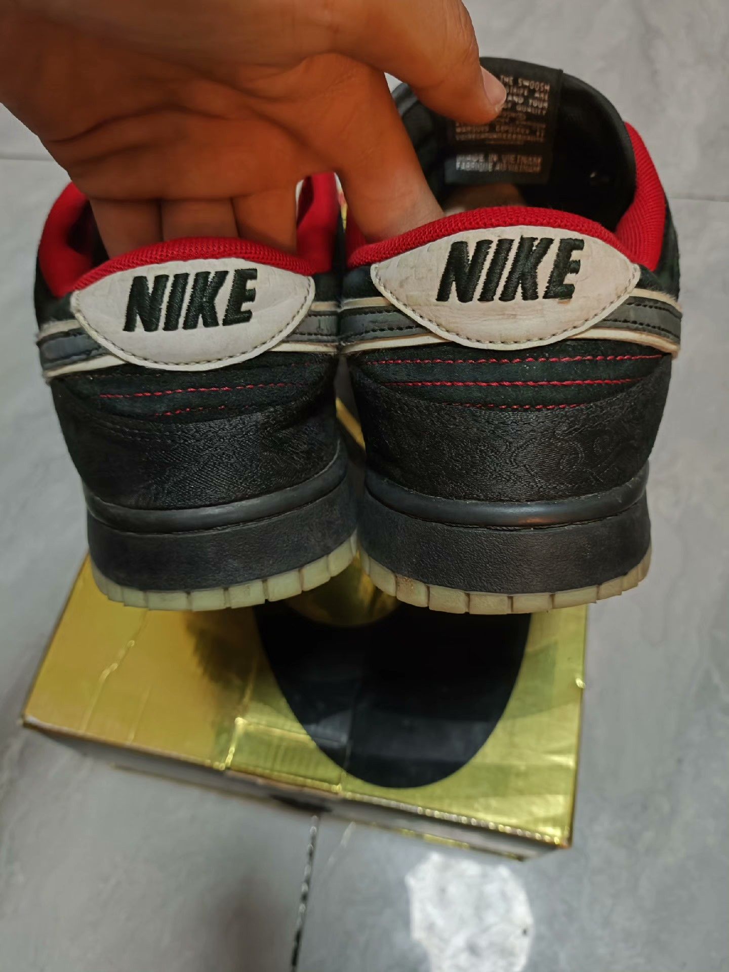 Nike Nike DUNK Collab Lowtop Sneakers 11.5 Men Size US 11.5 / EU 44-45 - 7 Thumbnail