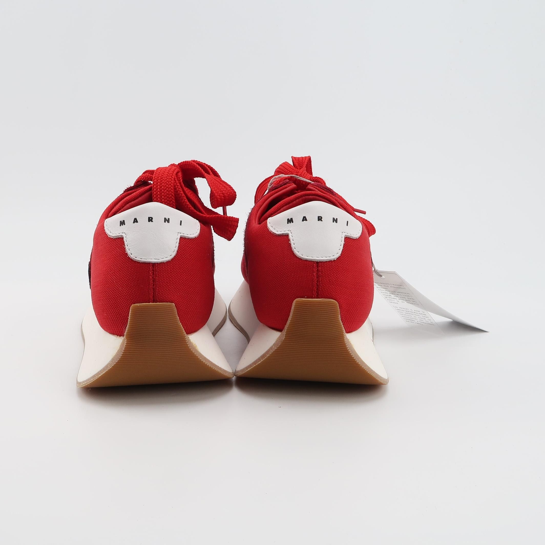 Marni Marni Dance Bunny Suede Nylon Sneakers 44 Size US 11 / EU 44 - 5 Thumbnail