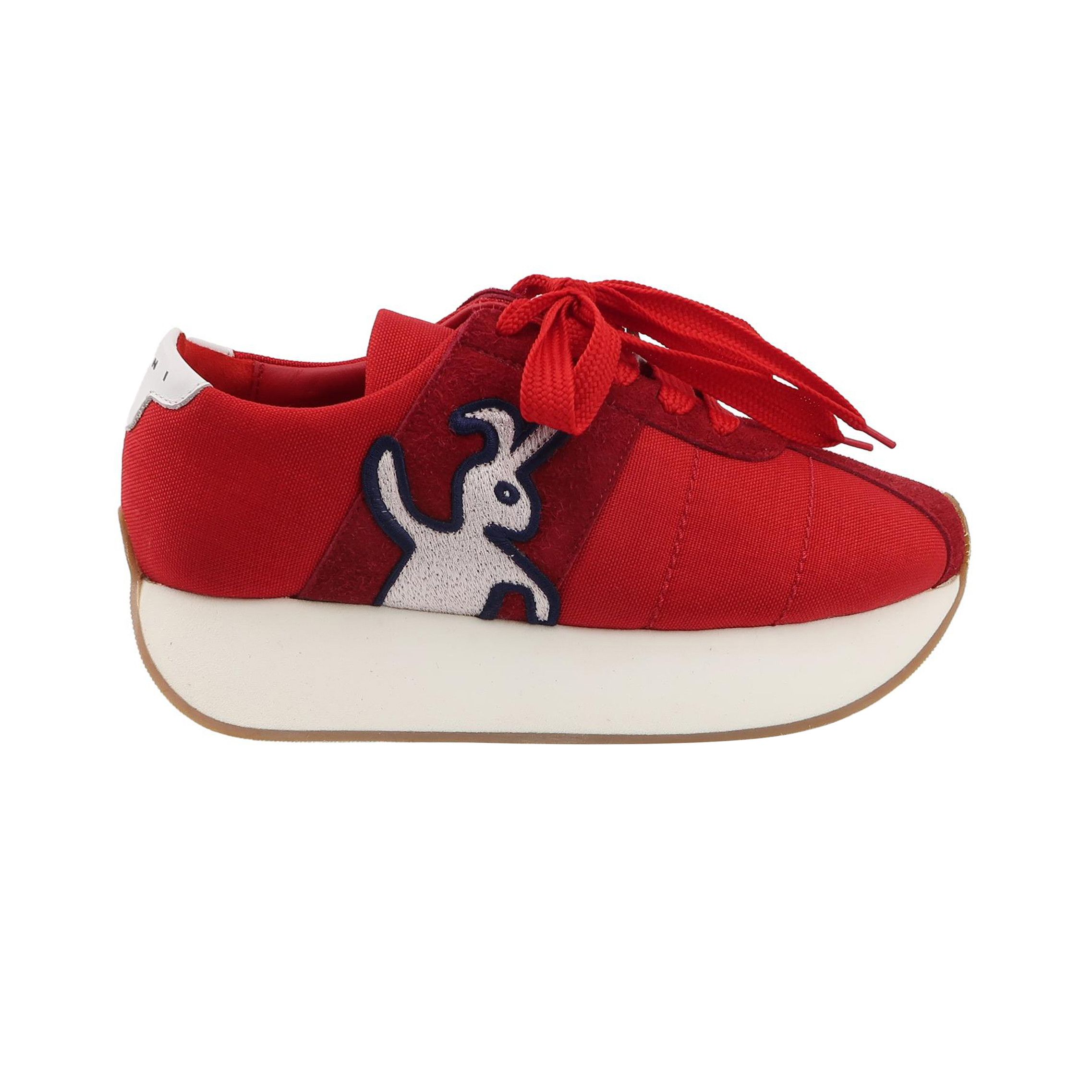 Marni Marni Dance Bunny Red Platform Sneakers 40 Size US 7 / EU 40 - 2 Thumbnail
