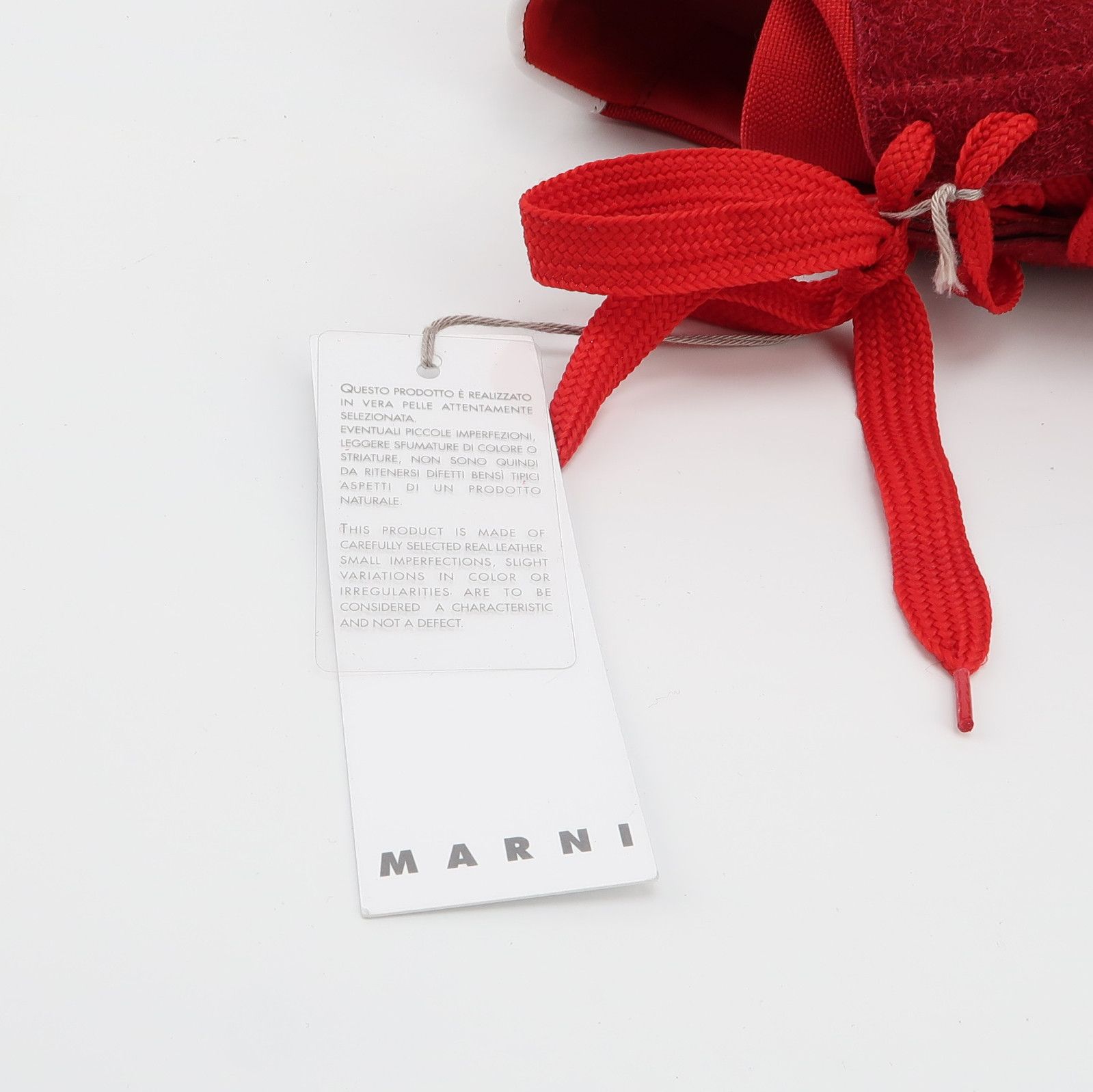 Marni Marni Dance Bunny Red Platform Sneakers 40 Size US 7 / EU 40 - 7 Thumbnail