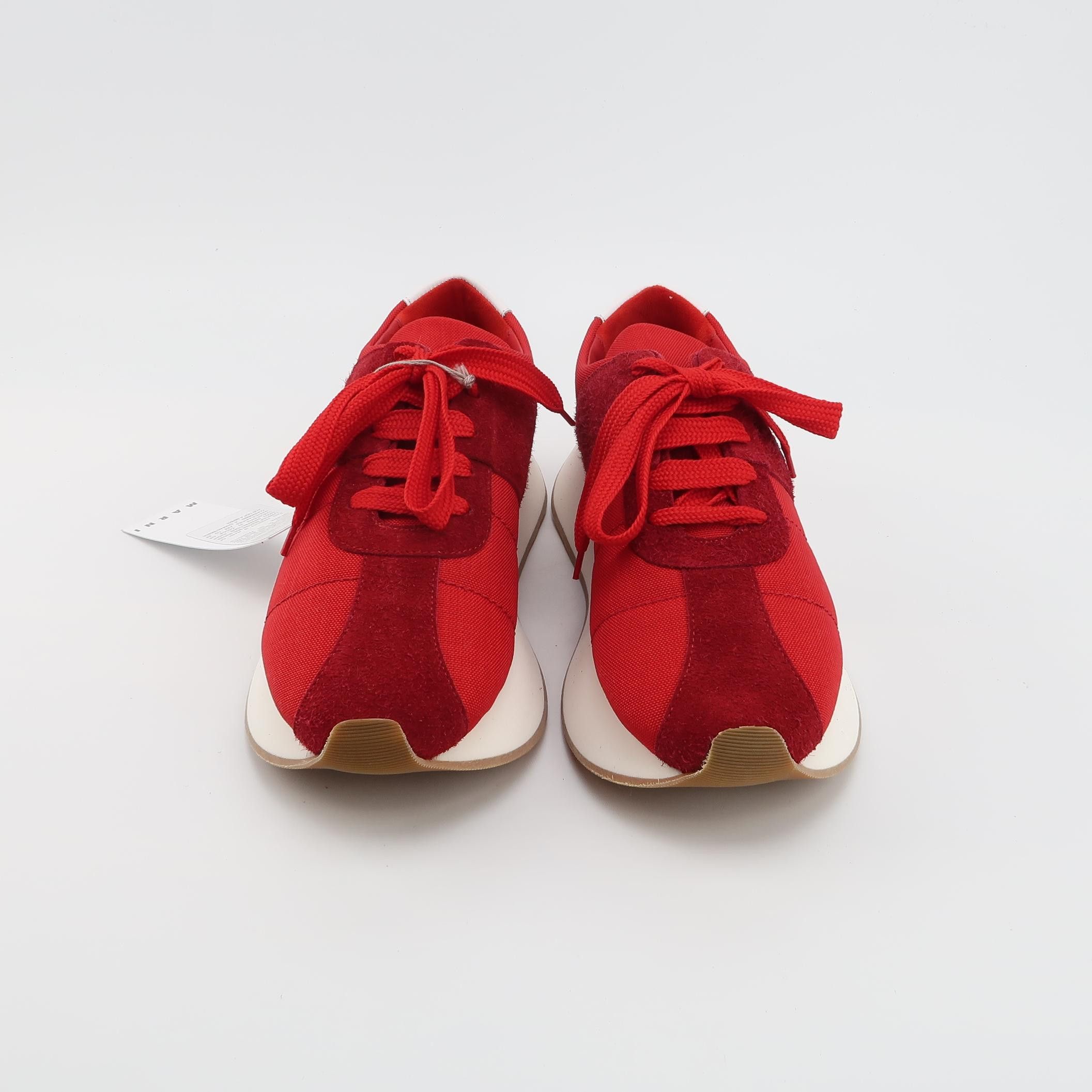 Marni Marni Dance Bunny Suede Nylon Sneakers 44 Size US 11 / EU 44 - 4 Thumbnail