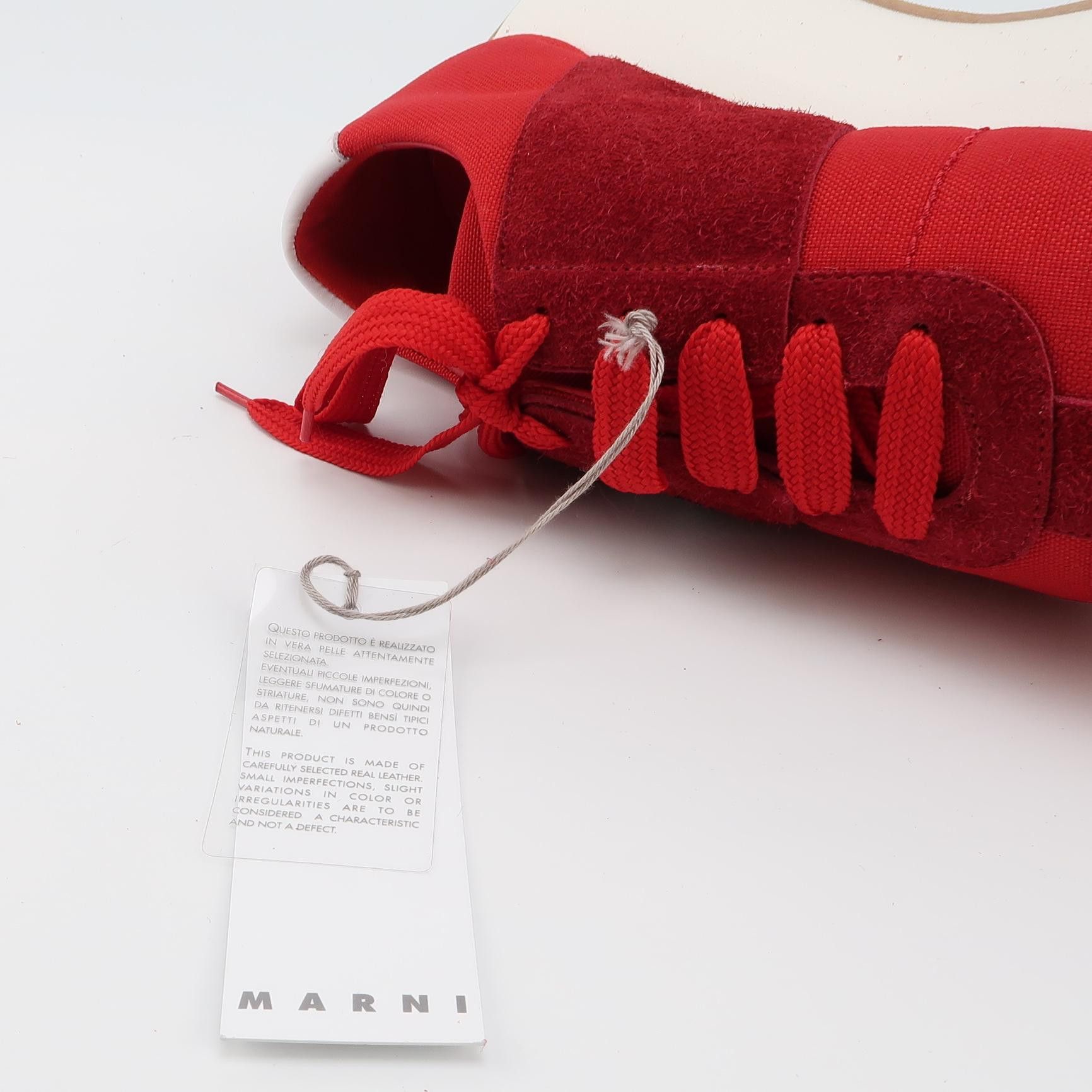 Marni Marni Dance Bunny Suede Nylon Sneakers 44 Size US 11 / EU 44 - 7 Thumbnail