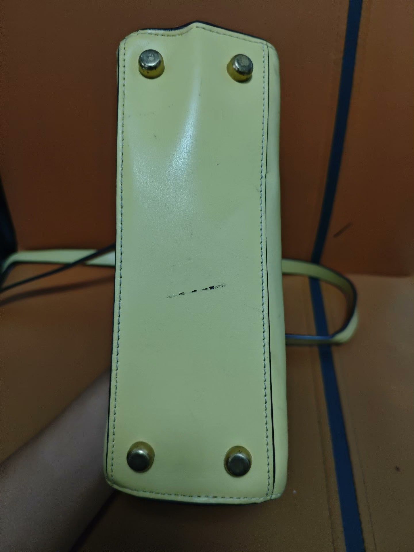Coach Coach Yellow Shoulder Bag OS Women Size ONE SIZE - 6 Thumbnail